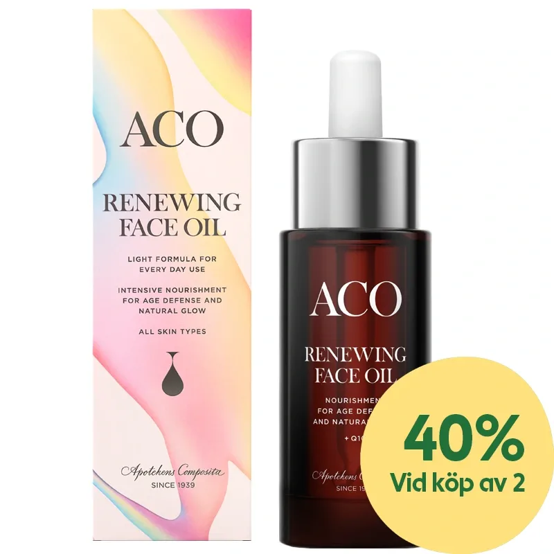 ACO Face Renewing Face Oil 30 ml - Ansiktsolja