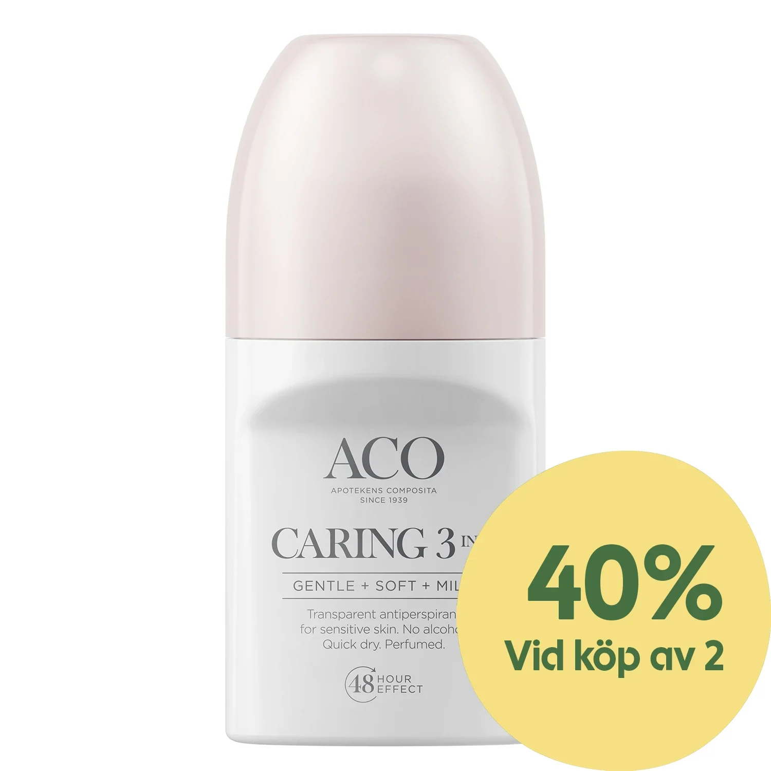 ACO Deo Caring 3in1 50 ml - Deodorant & antiperspirant