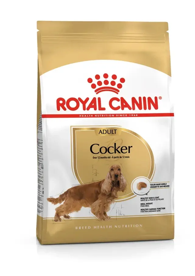 Royal Canin Cocker Adult Dog 12 kg - Torrfoder hund