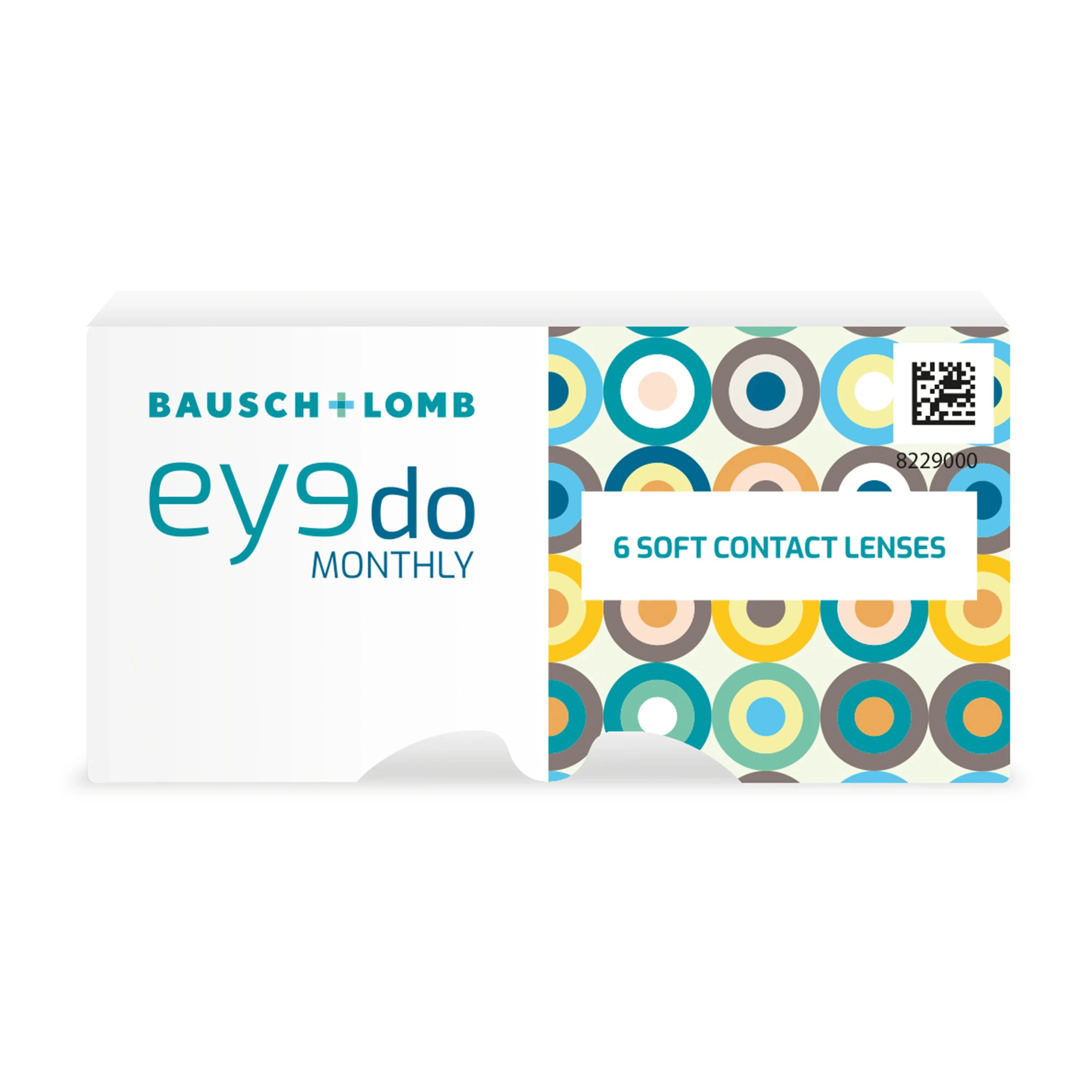 Eyedo Monthly Månadslinser 6 st -6.00