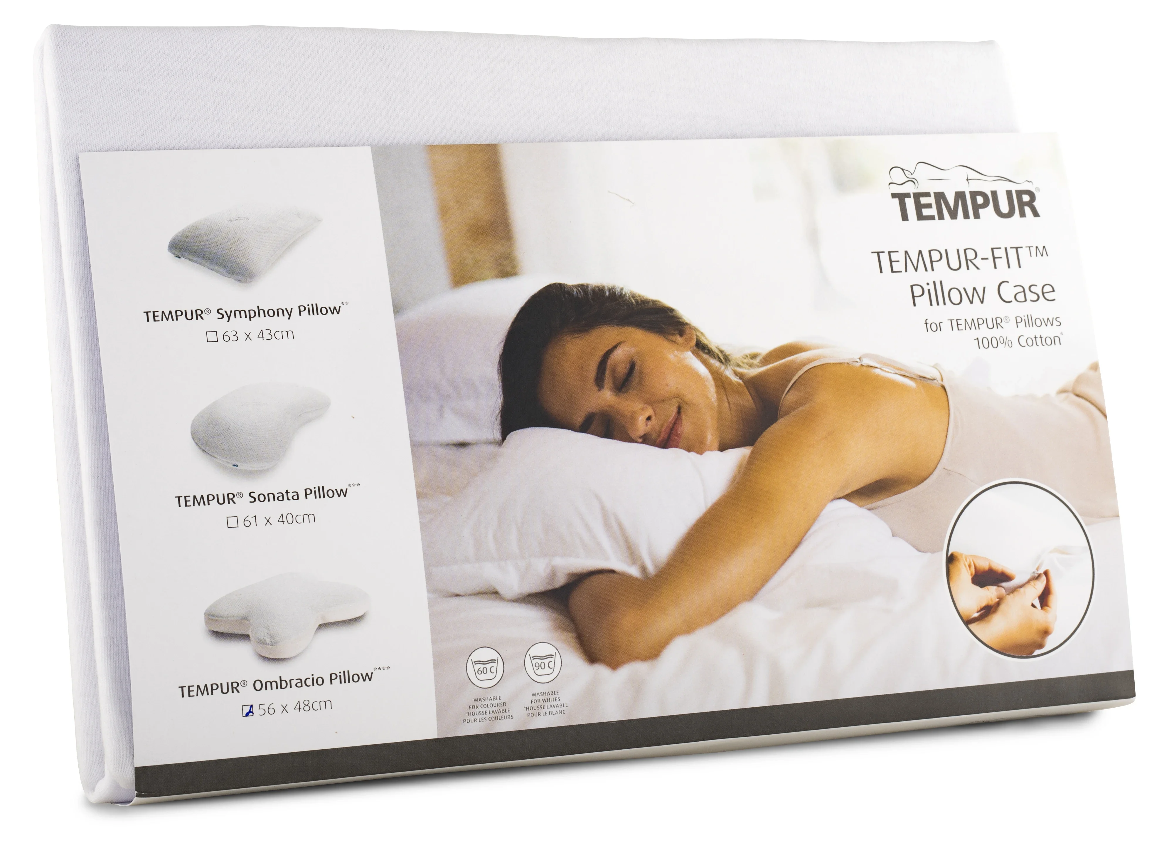 Tempur Örngott Ombracio Vit - Hemtextilier & klädvård