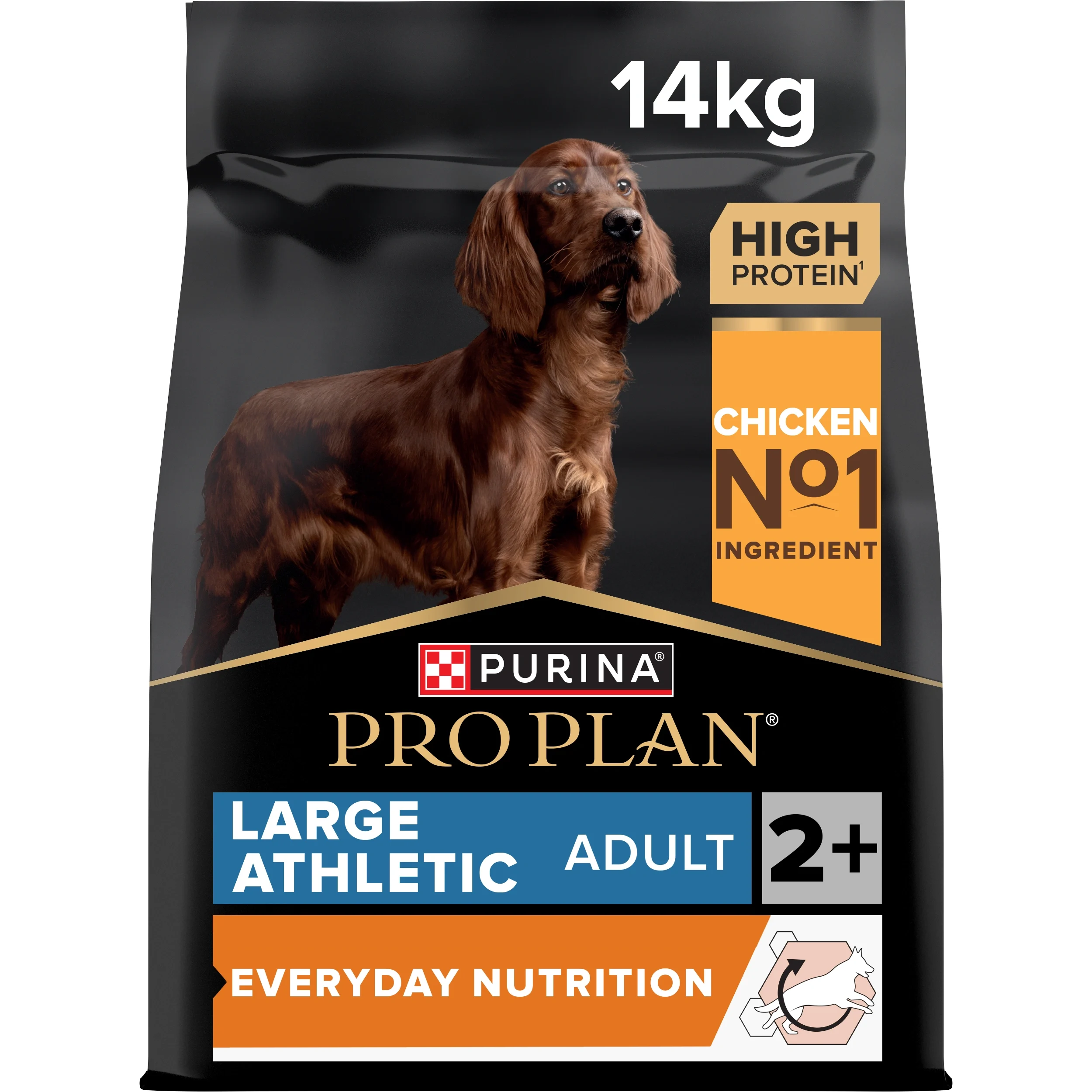 PURINA PRO PLAN Large Athletic Adult Everyday Nutrition Torrfoder Hund 14kg