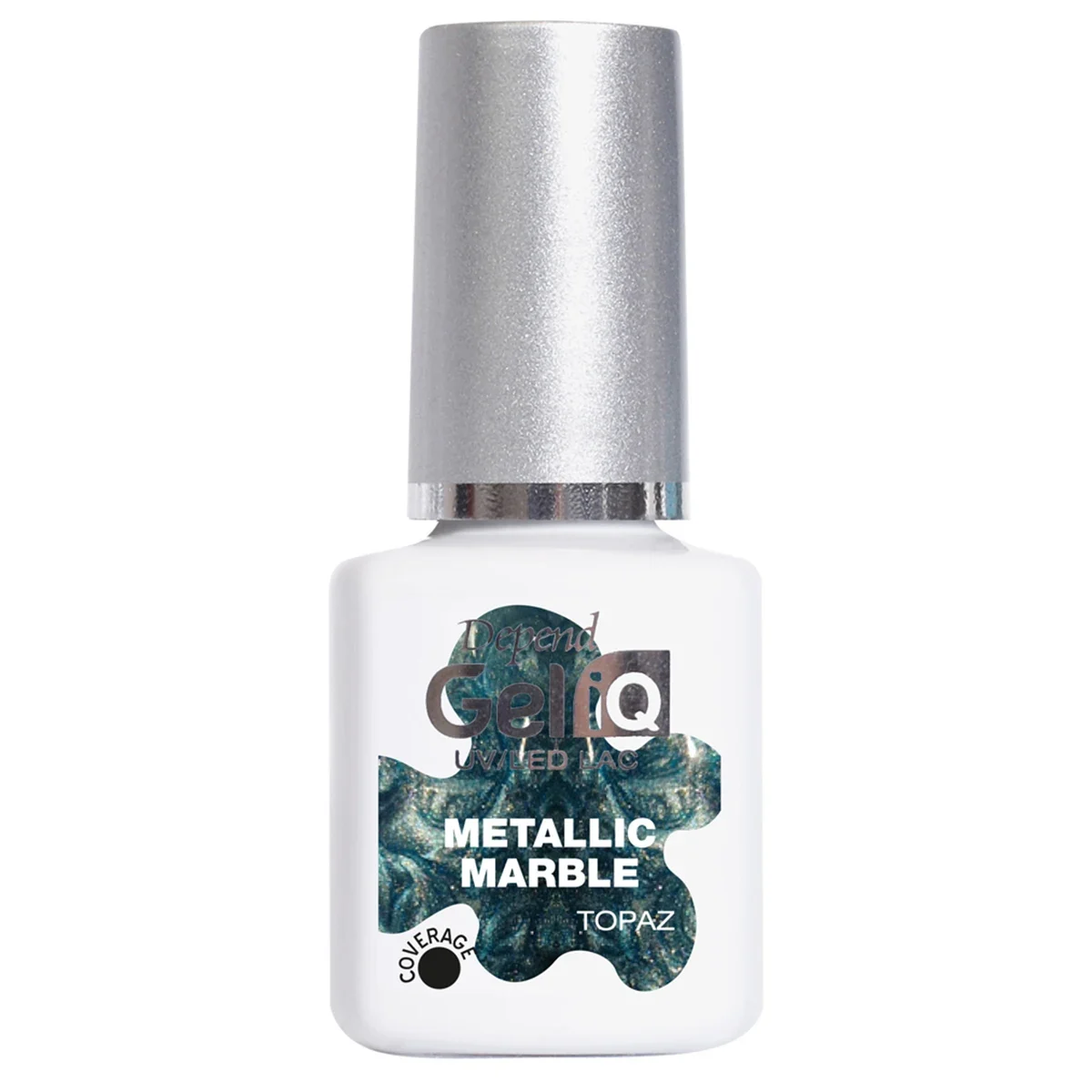 Depend Gel iQ Metallic Marble 5 ml Topaz - Gellack