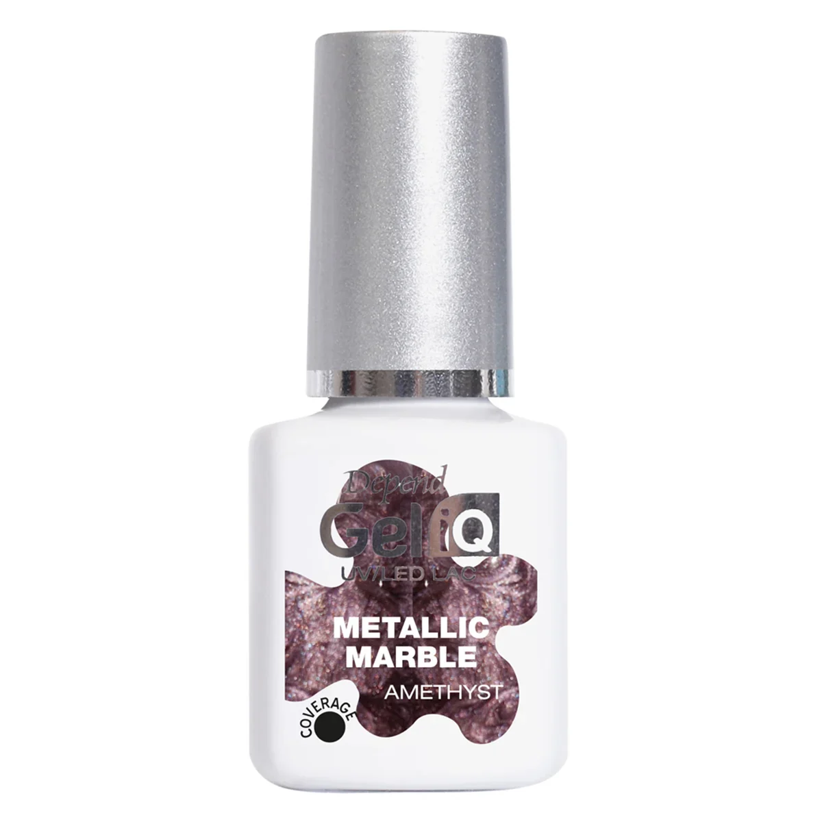 Depend Gel iQ Metallic Marble 5 ml Amethyst - Gellack