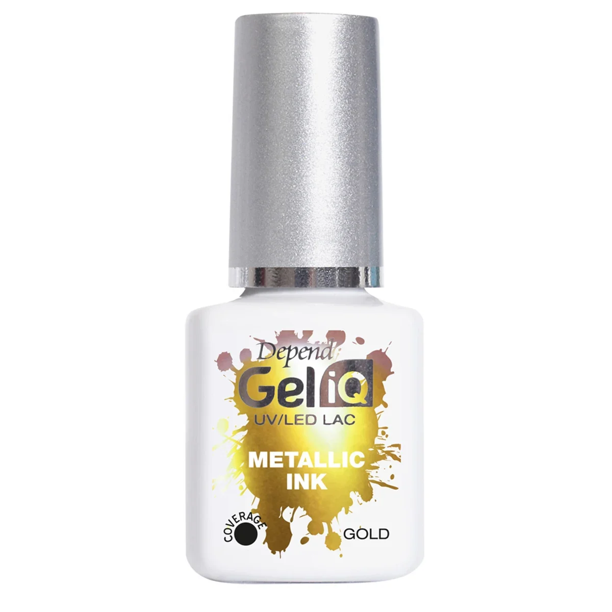 Depend Gel iQ Metallic Marble 5 ml Ink Gold - Gellack