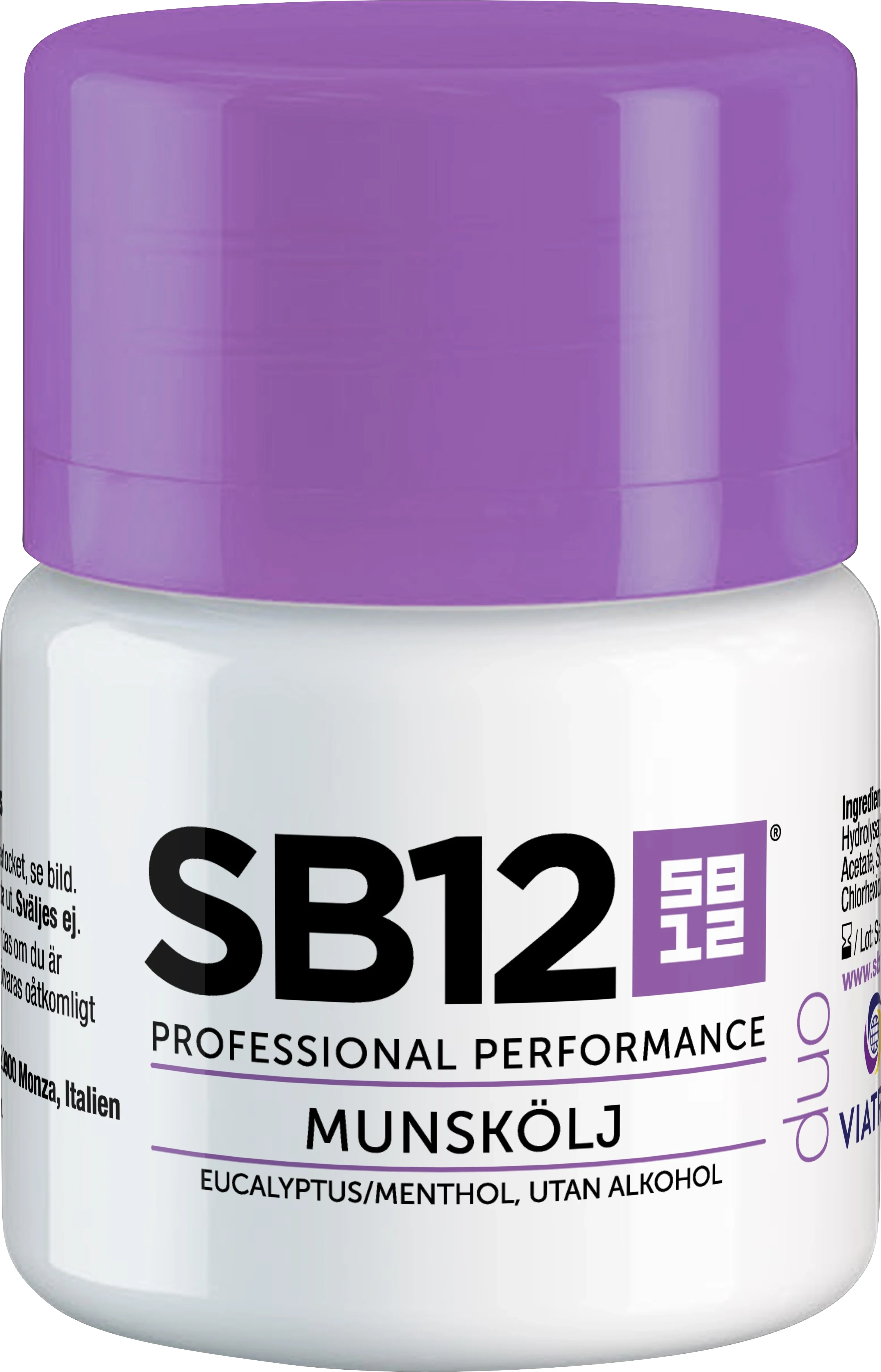 SB12 Duo Munskölj 50 ml - Bakteriedödande munskölj