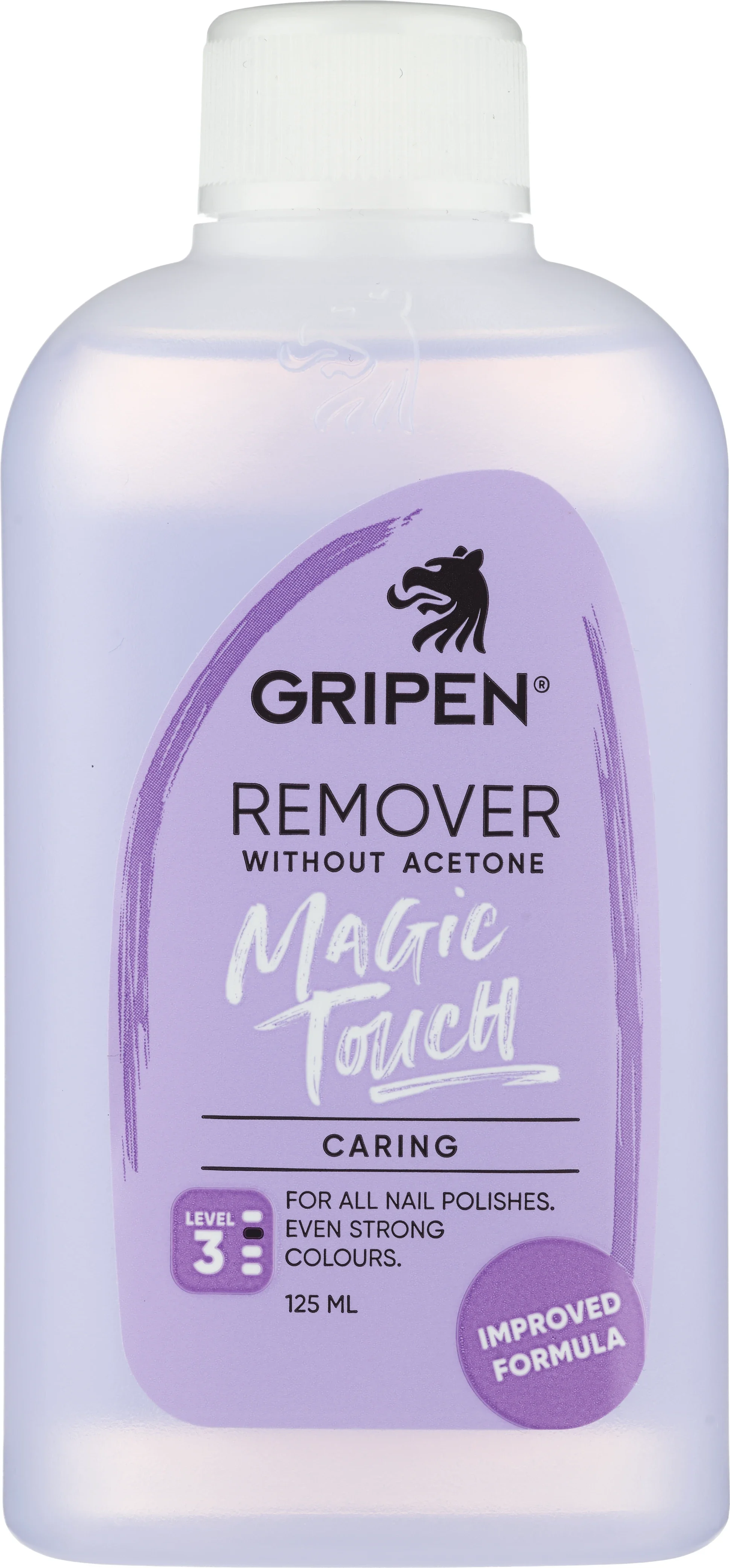 Gripen Remover Without Acetone Magic Touch 125 ml - Nagellacksborttagning