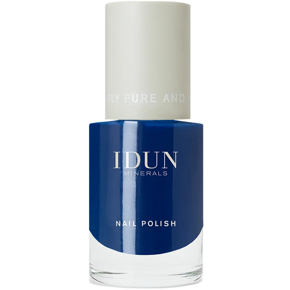IDUN Minerals Nail Polish 11 ml Safir - Nagellack & remover