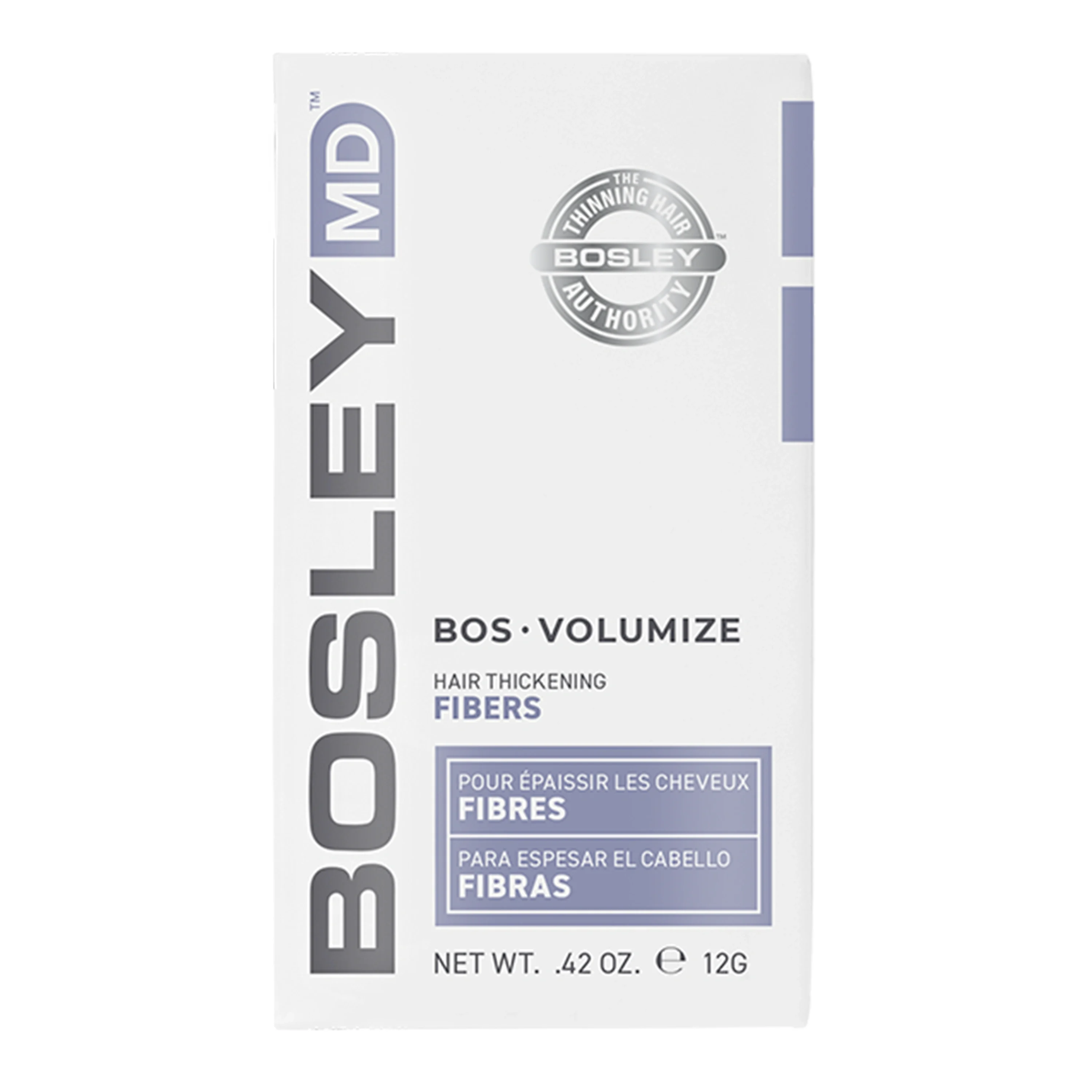 Bosley Hair Thickening Fibers Dark Brown Dark brown - Håravfall