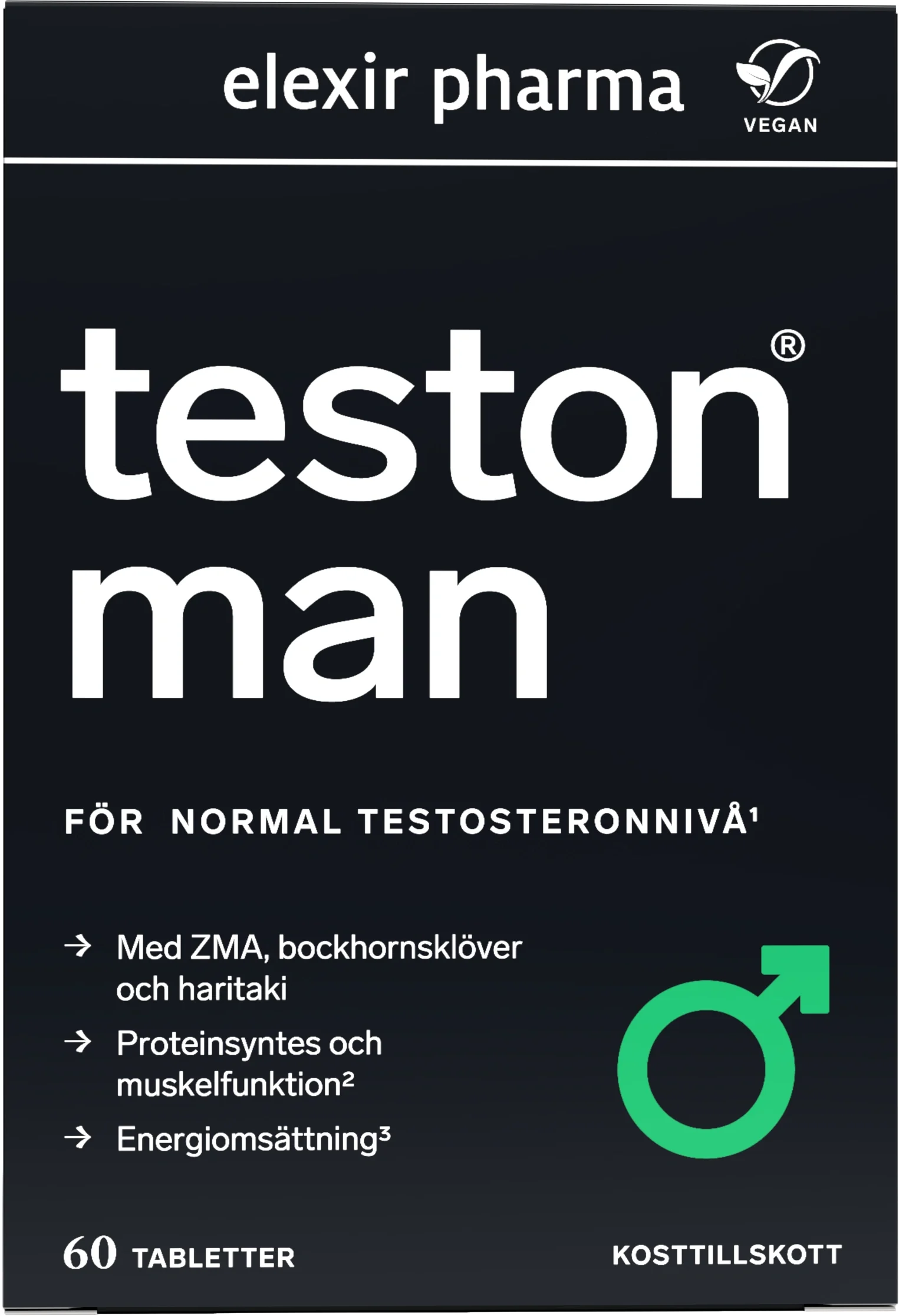 Elexir Pharma Teston Man 60 tabletter