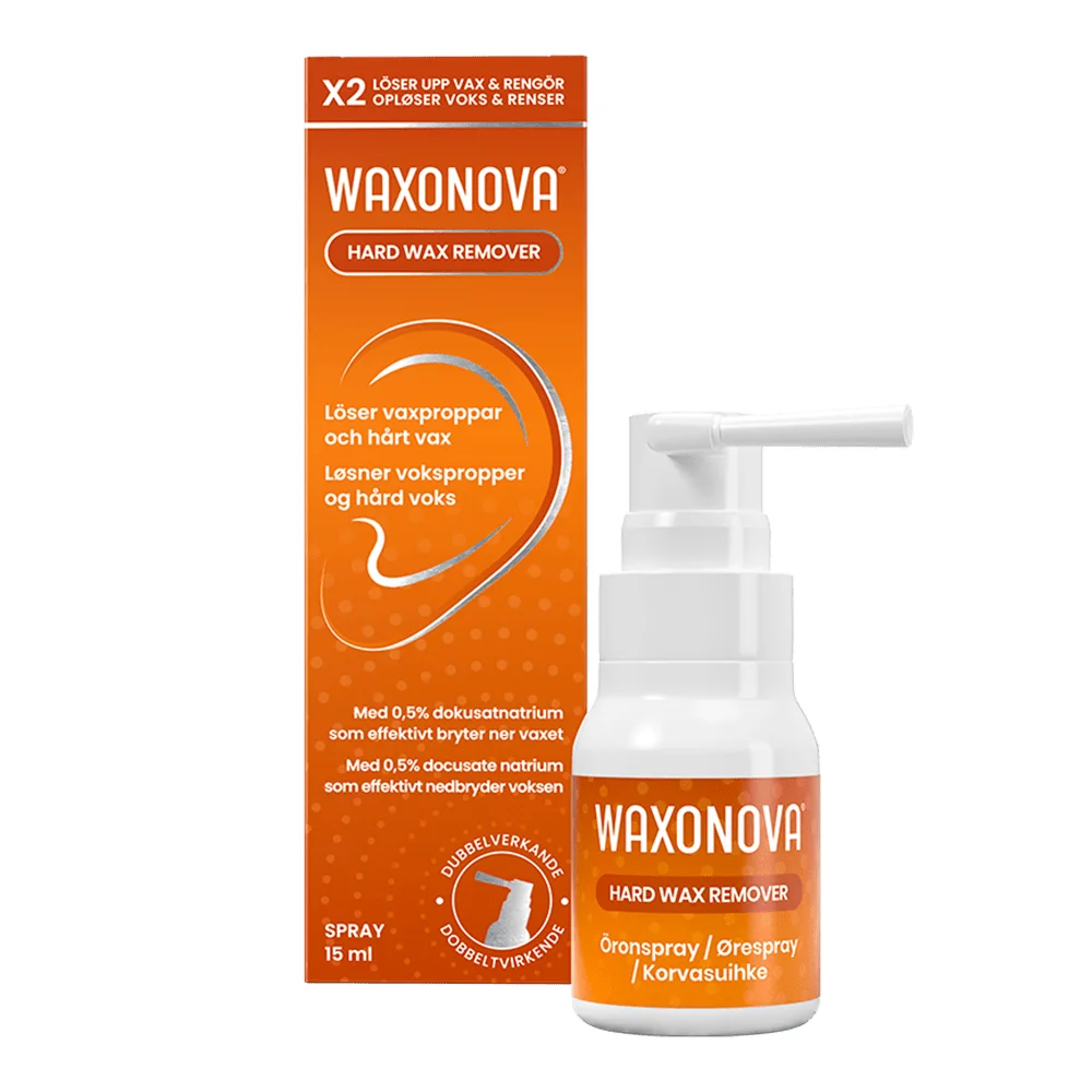 Waxonova Hard Wax Remover Öronspray 15 ml - Vaxpropp