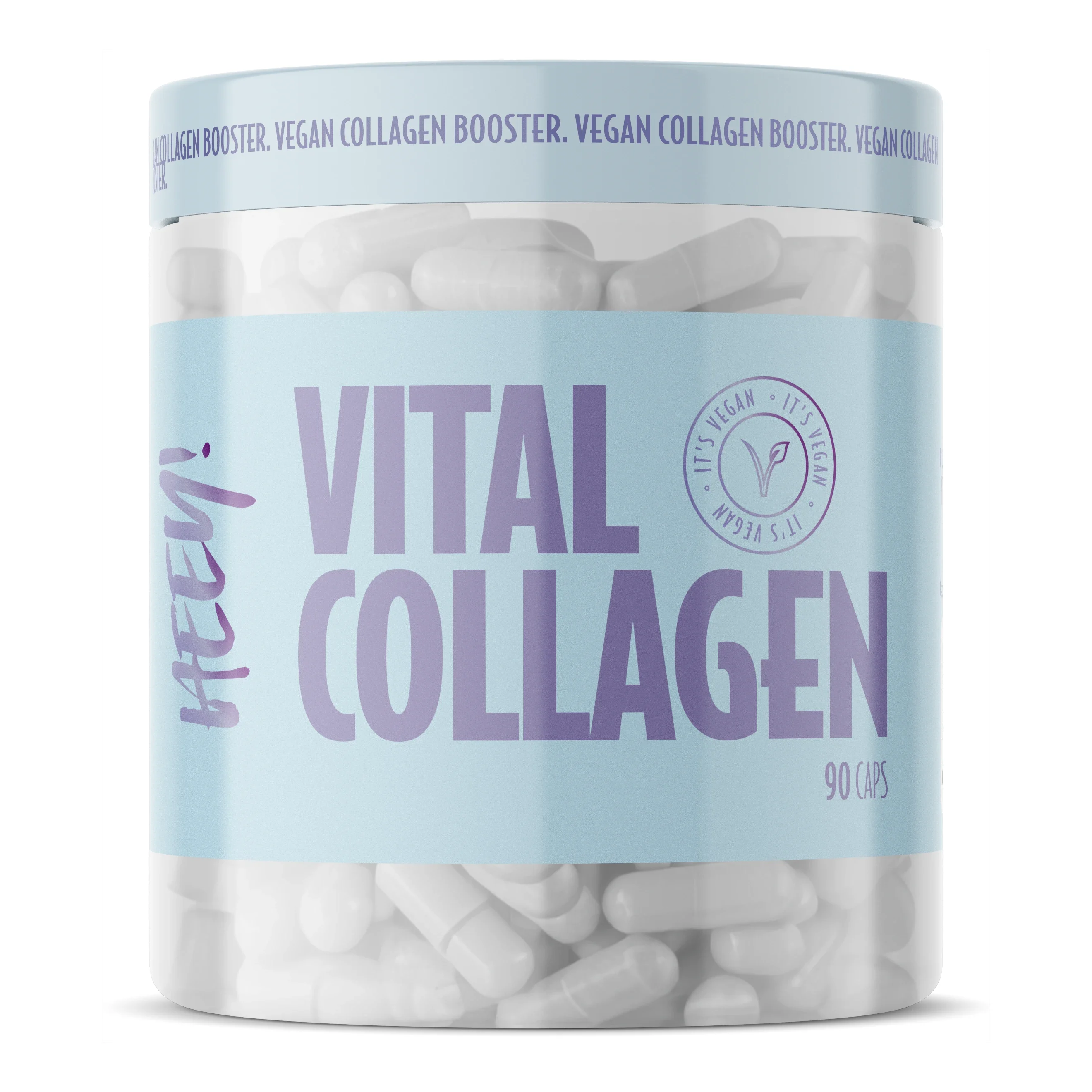 Heey! Vital Collagen + Mineraler 90 kapslar - Kollagen