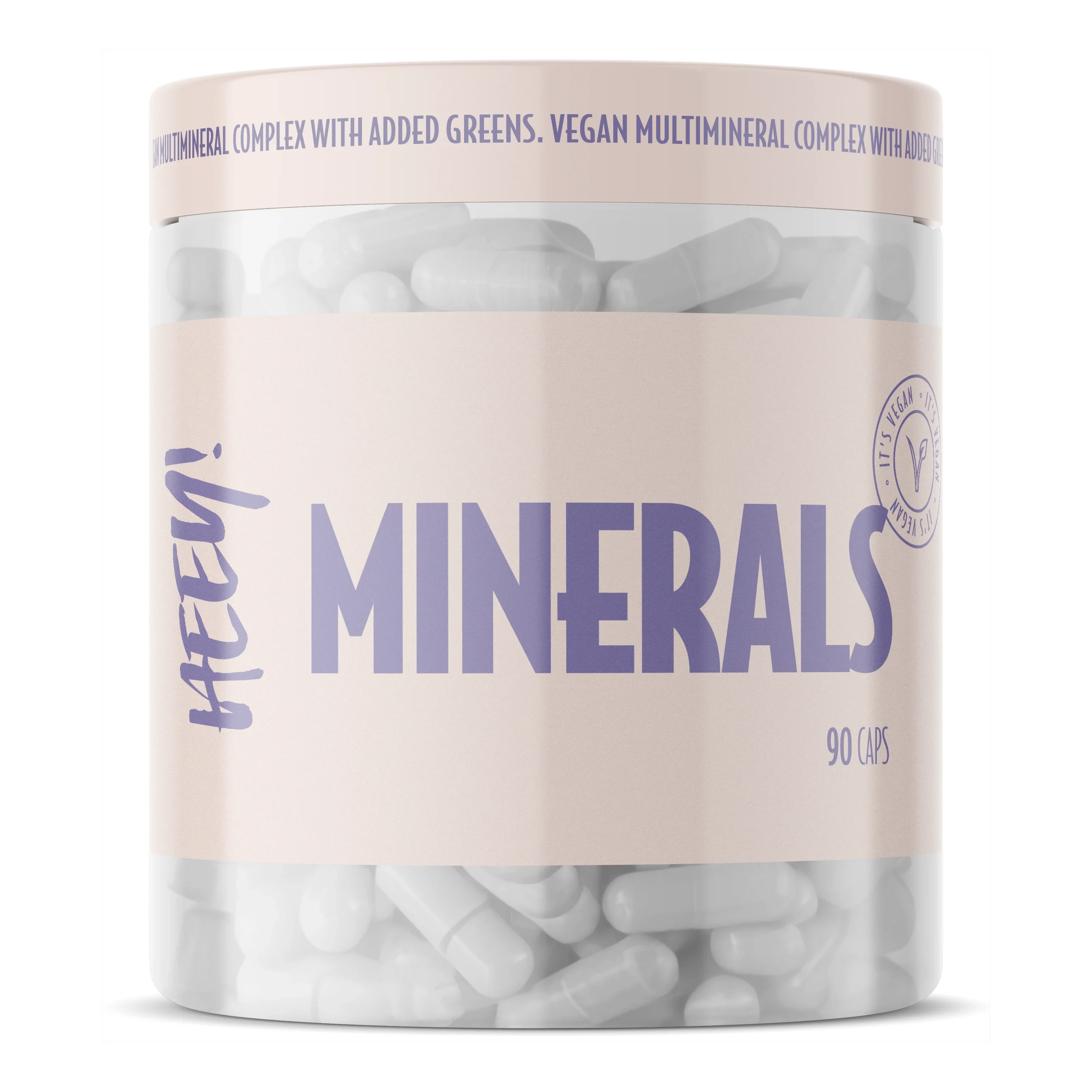 Heey! Multimineral + Superfood 90 kapslar - Järn