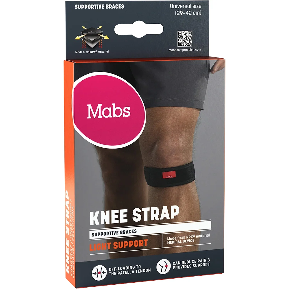 Mabs Knästrap One Size Svart - Knästöd & knäskydd