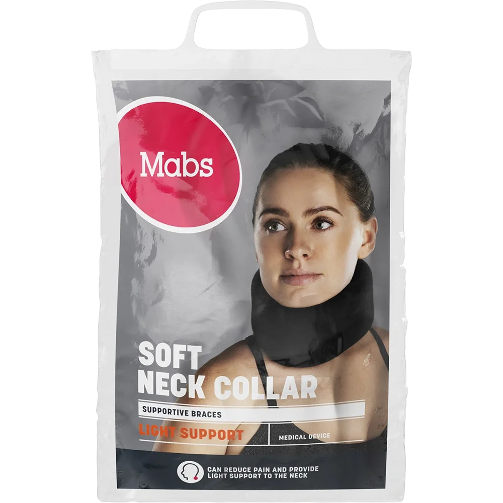 Mabs Halskrage Svart Universal - Nackstöd & nackskydd