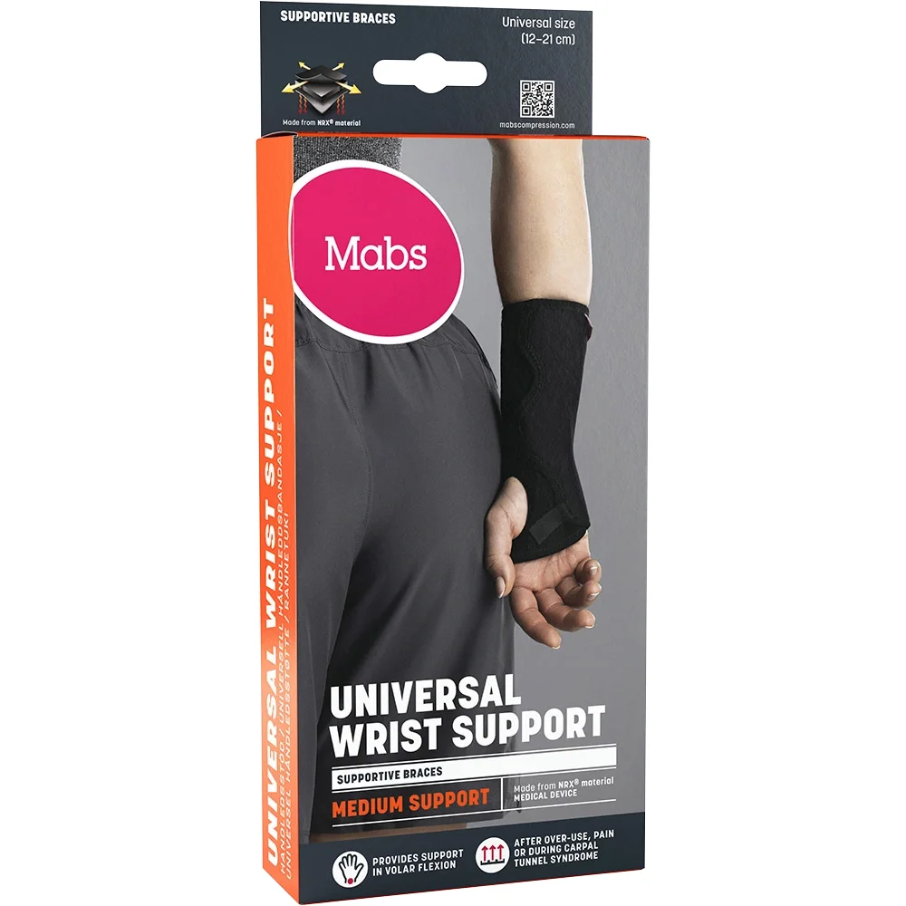 Mabs Handledsstöd Svart Universal - Handledsstöd & handledsskydd