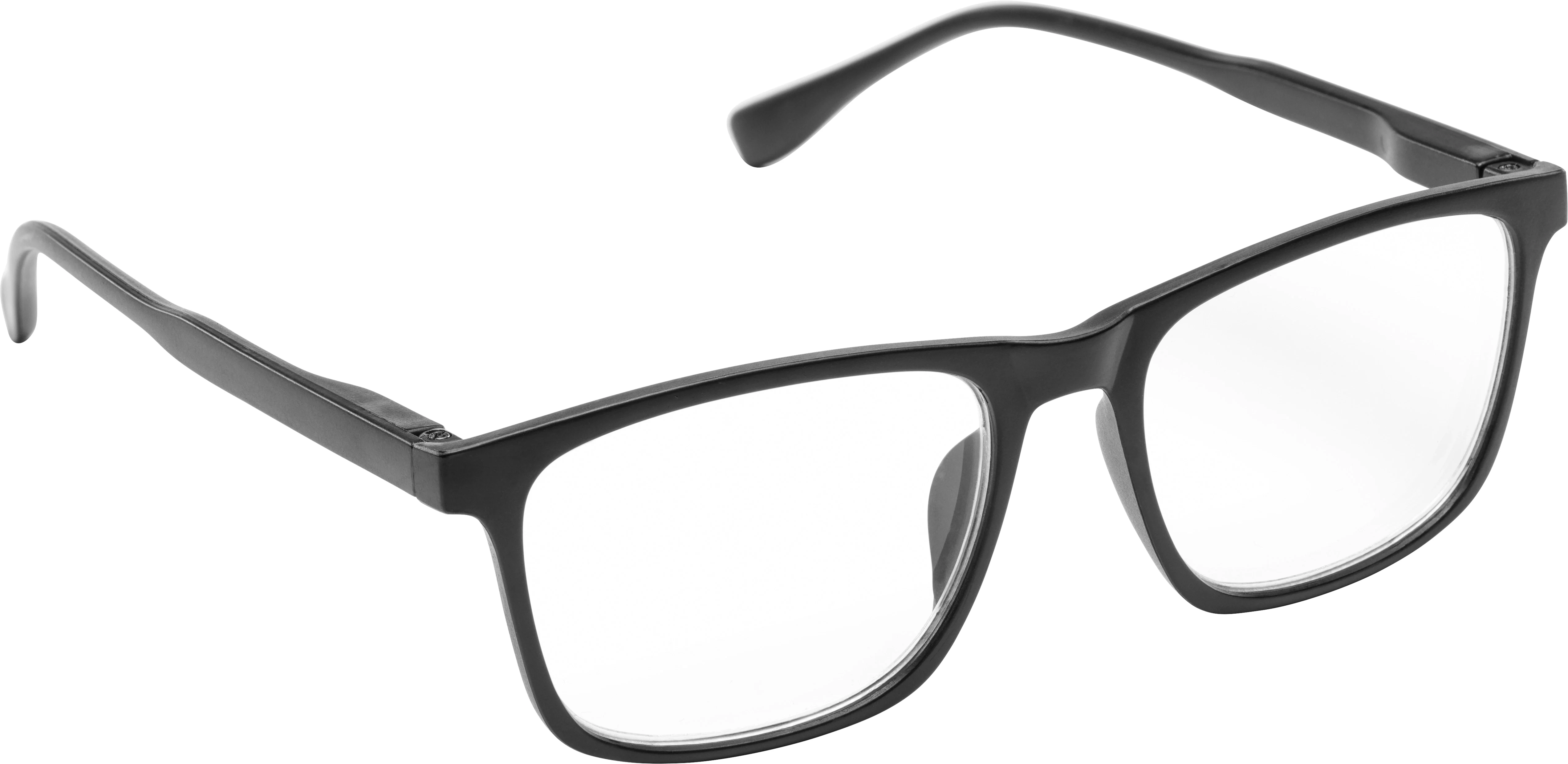 Haga Optik Enskede Matt Black -1,0 - Läsglasögon