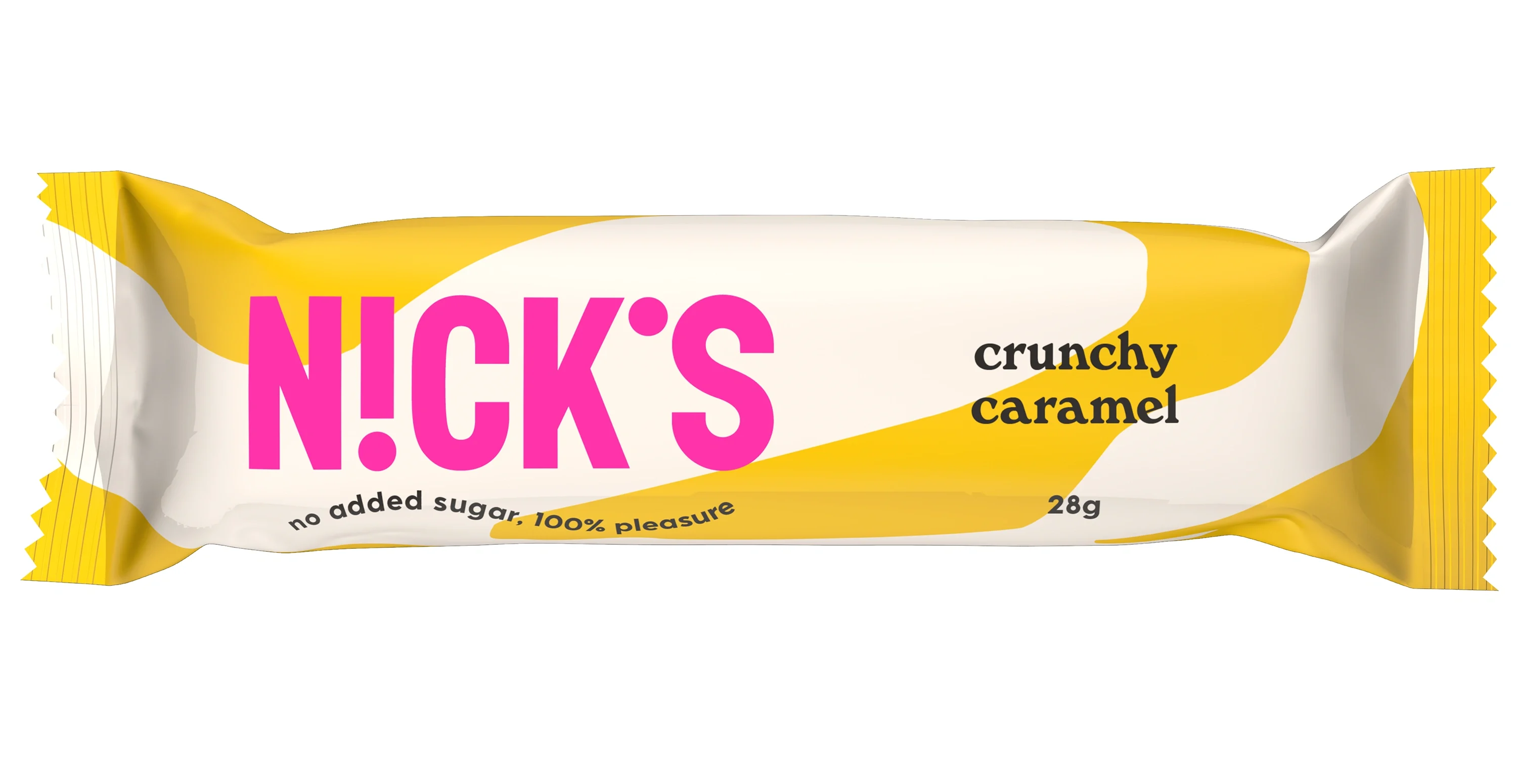 NICK'S Crunchy Caramel Chocolatebar 28 g - Choklad & godis