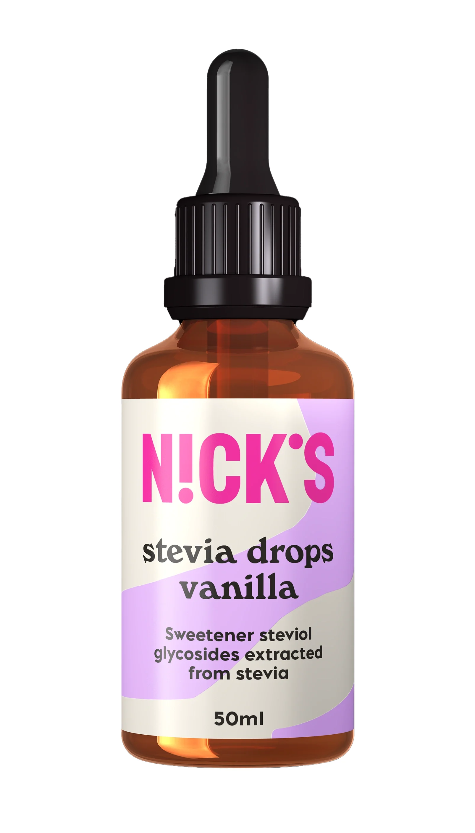 NICK'S Vanilla Stevia Drops 50 ml - Smaksättning & sötning