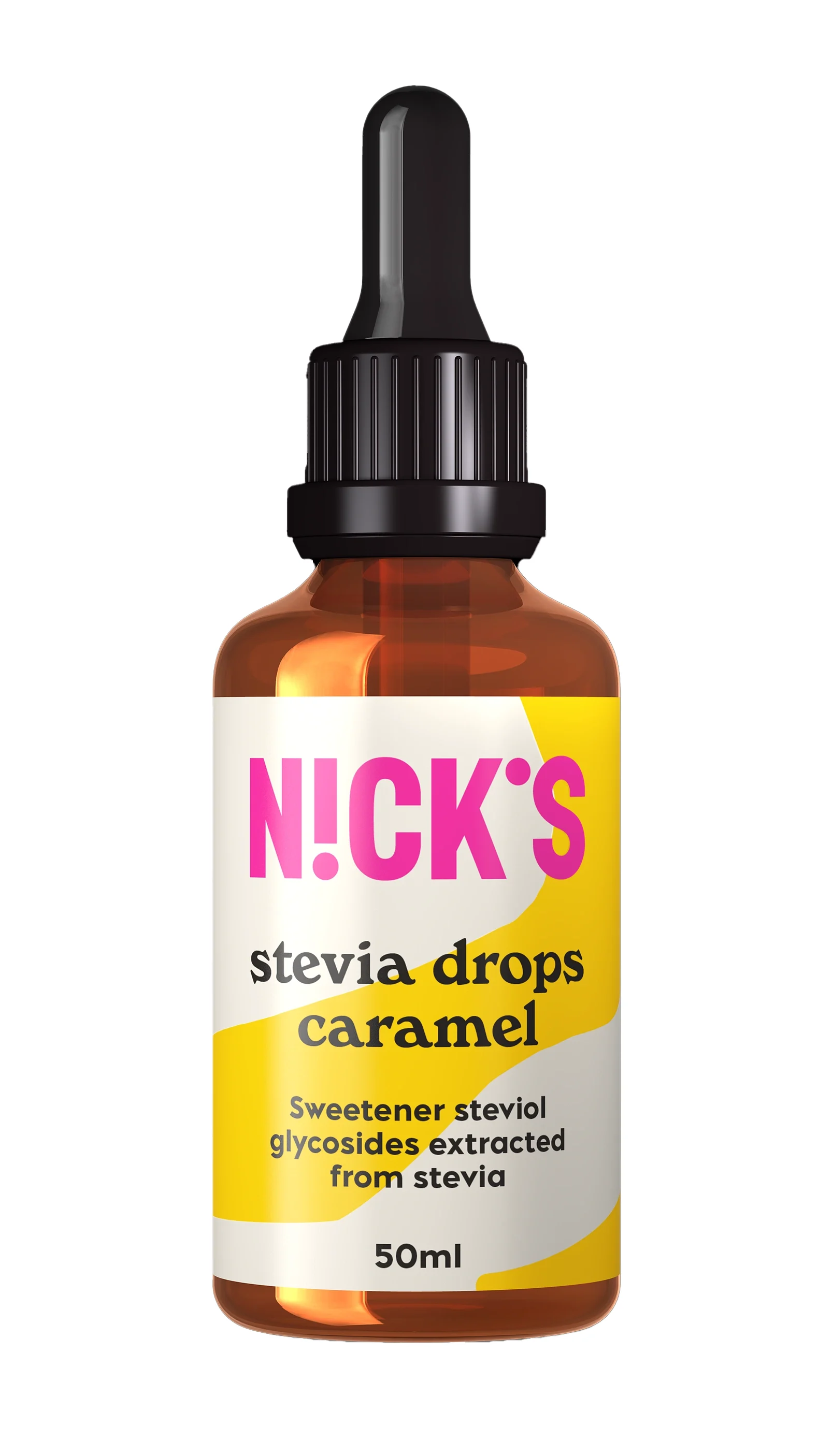 NICK'S Caramel Stevia Drops 50 ml - Smaksättning & sötning