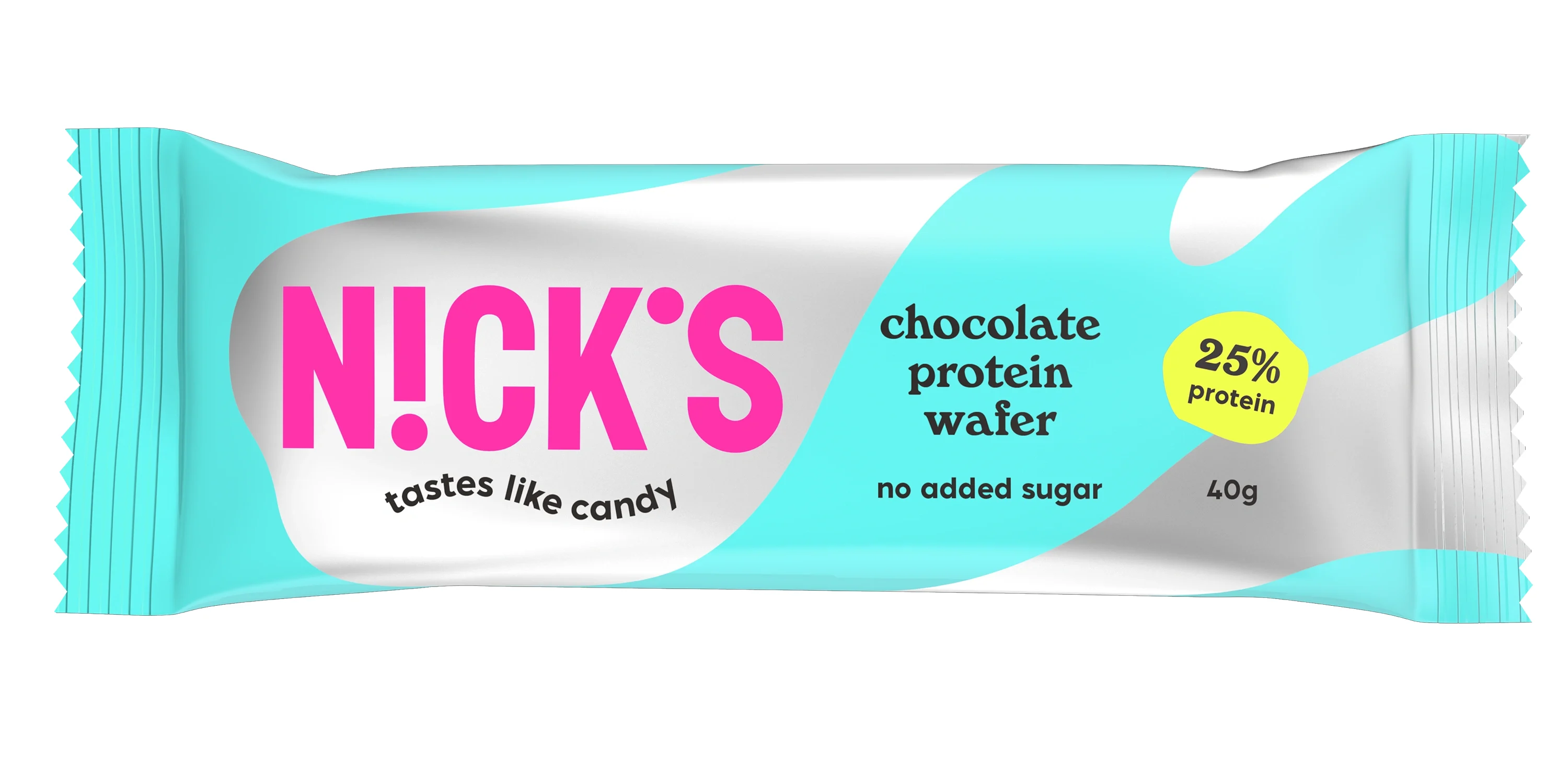 NICK'S Protein Wafer Chocolate 40 g - Proteinbars