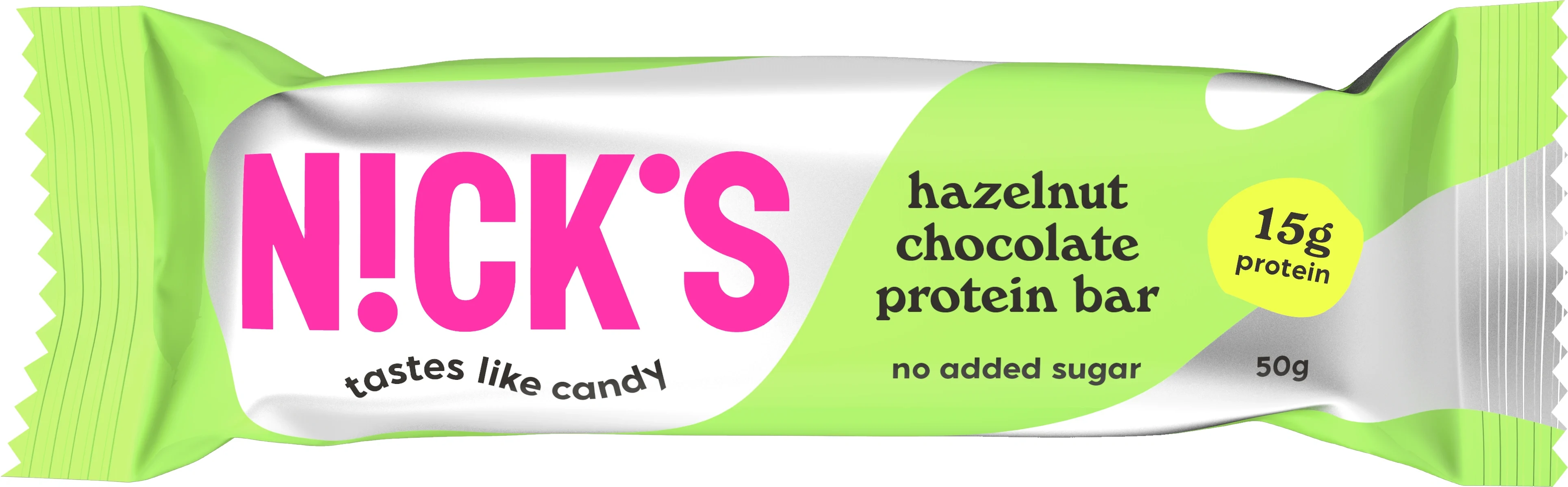 NICK'S Protein Bar Hazelnut Chocolate 50 g - Proteinbars