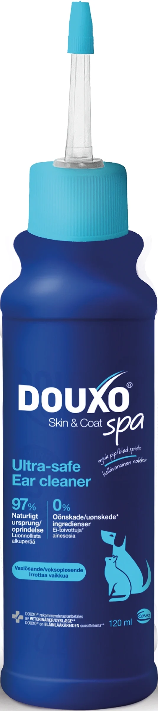 DOUXO Skin & Coat SPA Ultra-Safe Dewaxing öronrengöring 120 ml - Ögon & öronproblem hos hund