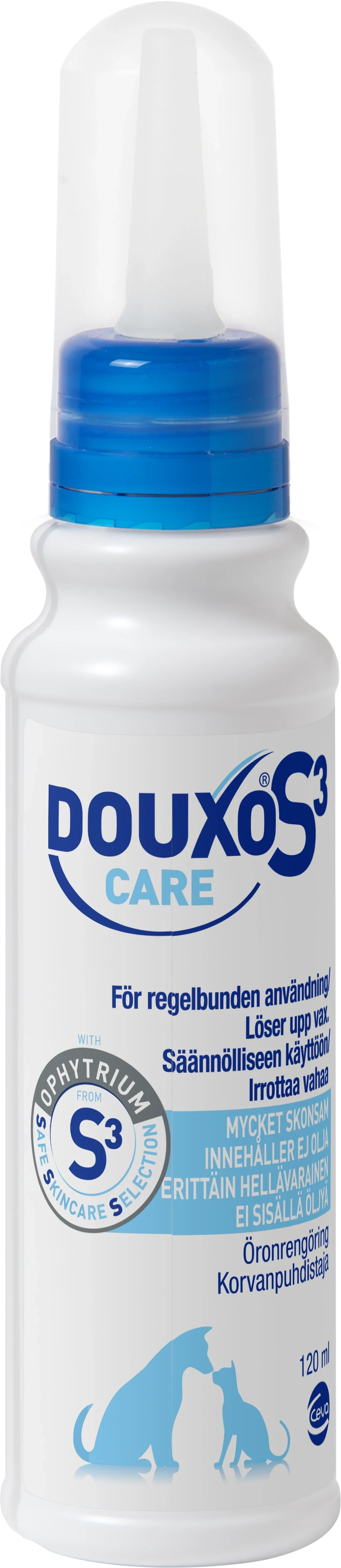 Douxo S3 Care Öronrengöring 120 ml - Ögon & öronproblem hos hund