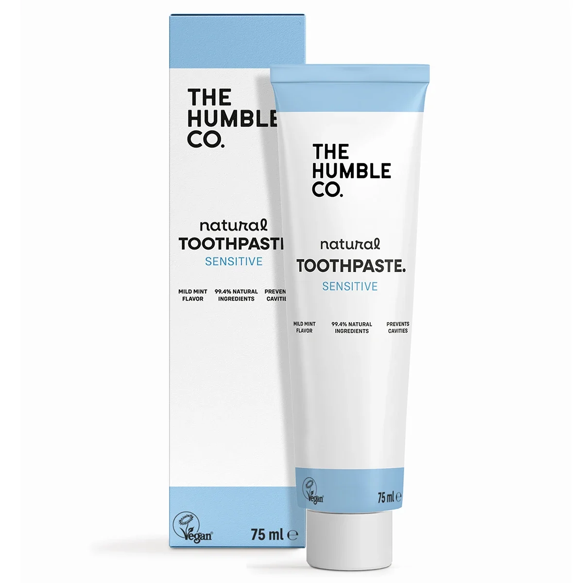 The Humble Co. Tandkräm Cosmos Natural Sensitive Mint 75ml - Tandkräm