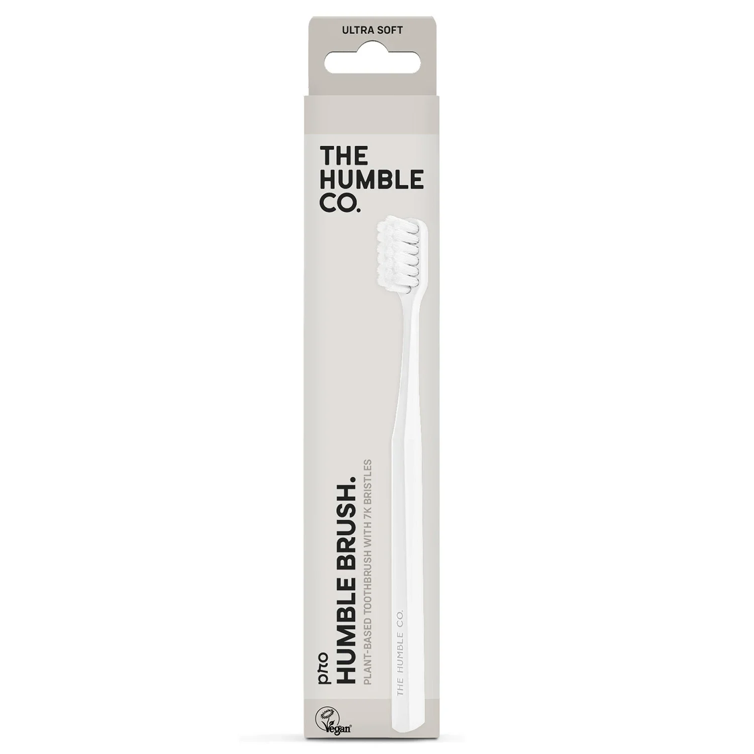 The Humble Co. Pro Brush Ultra Soft White - Tandborstar