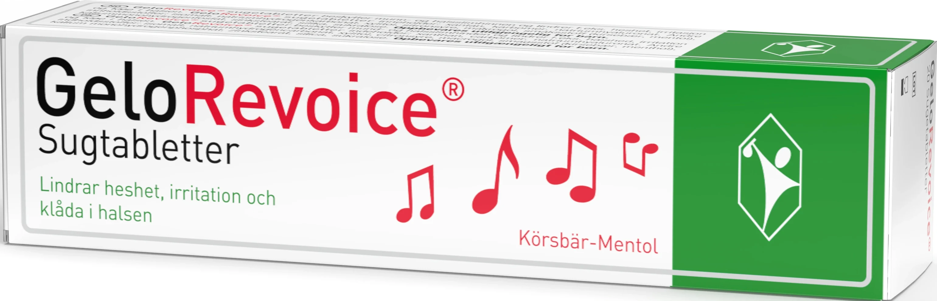 GeloRevoice halstablett 20 st Körsbär-Menthol - Halstabletter