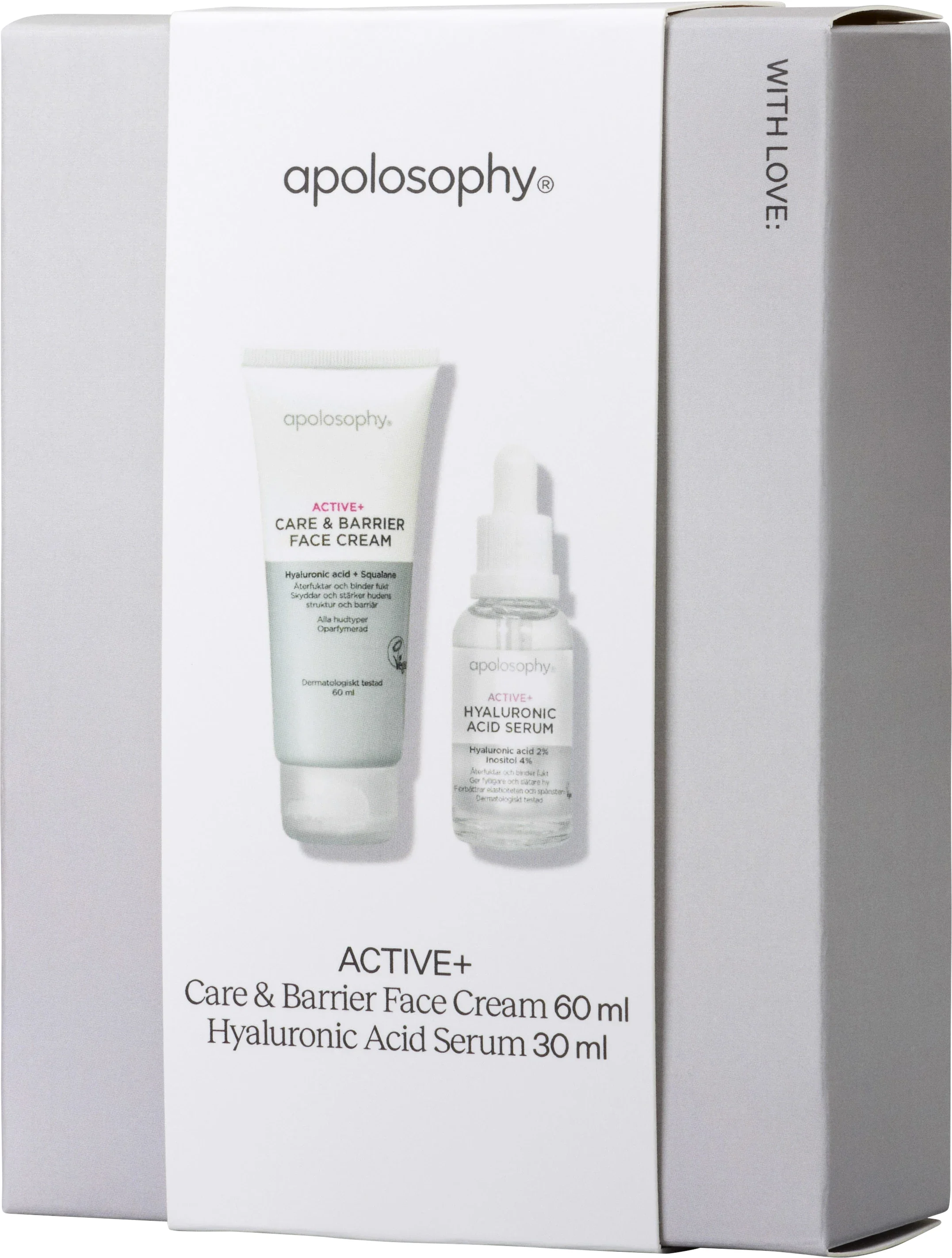 Apolosophy Active+ Gåvopack - Presentbox hudvård