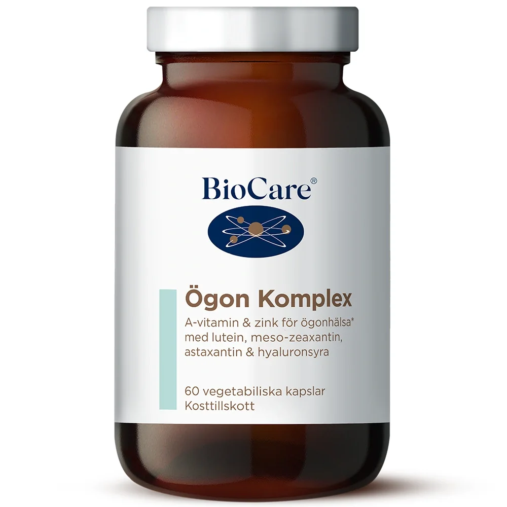 BioCare Ögon Komplex 60 kapslar - A-vitamin