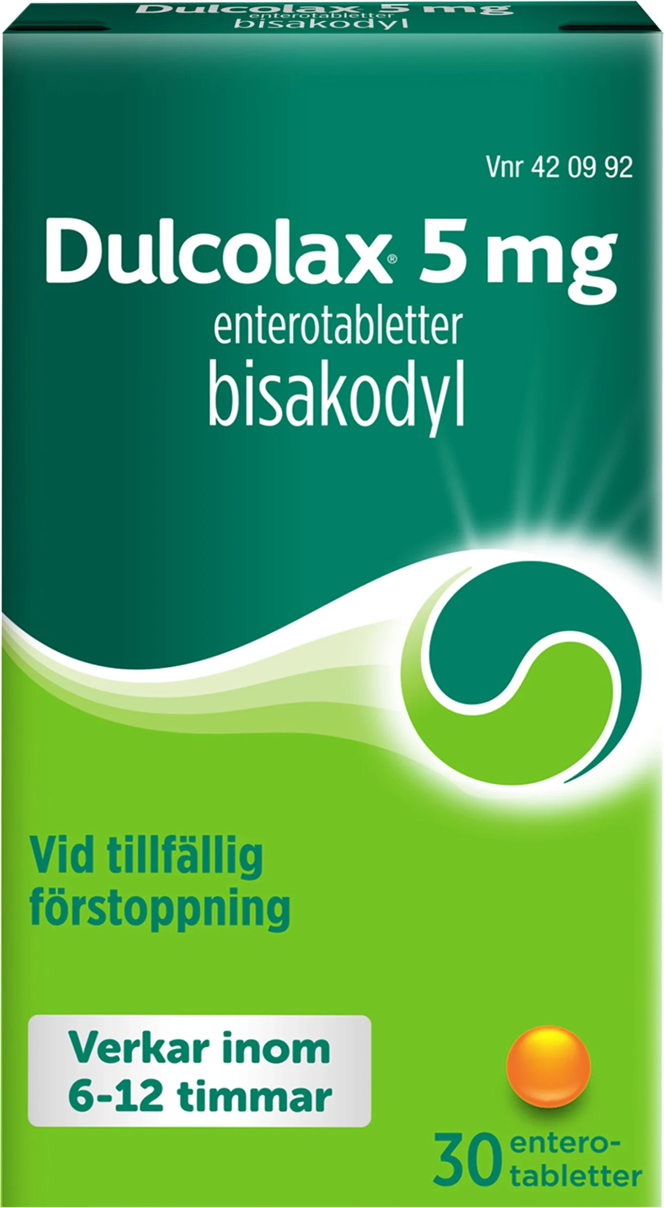 Dulcolax tablett 5 mg 30 st - Tabletter mot förstoppning