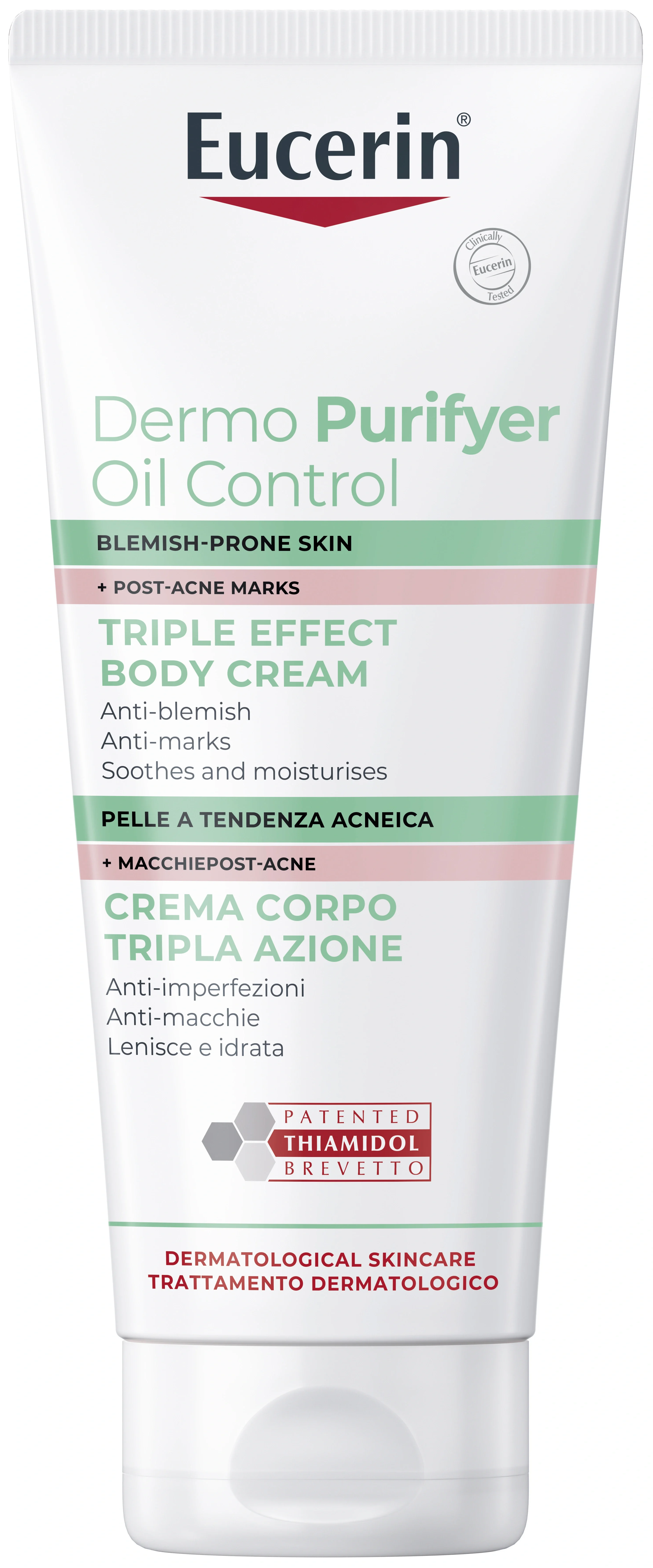 Eucerin DermoPurifyer Oil Control Triple Effect Body Cream 200 ml - Hudkräm & bodylotion