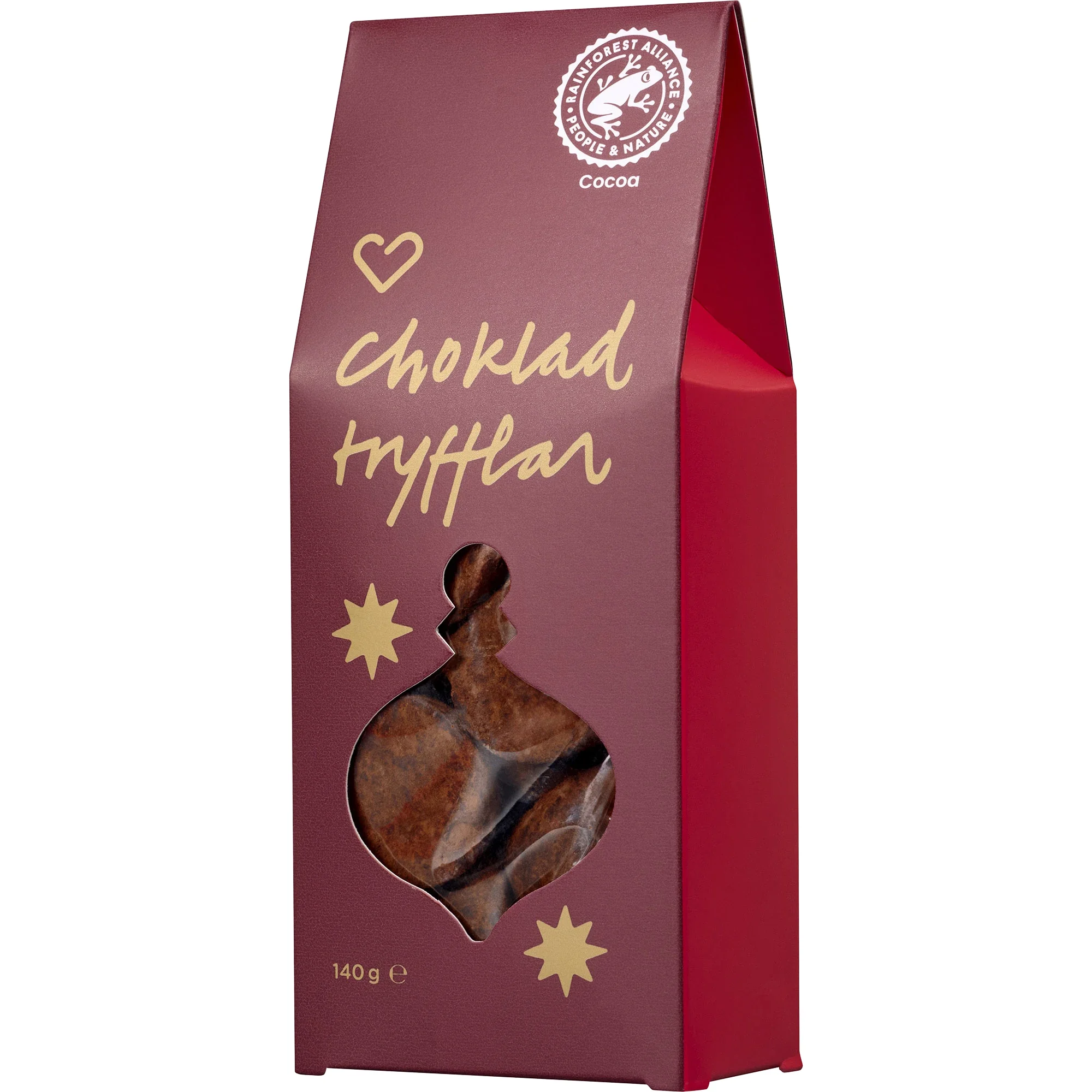 Hjärtats Chokladtryfflar 140 g - Choklad & godis