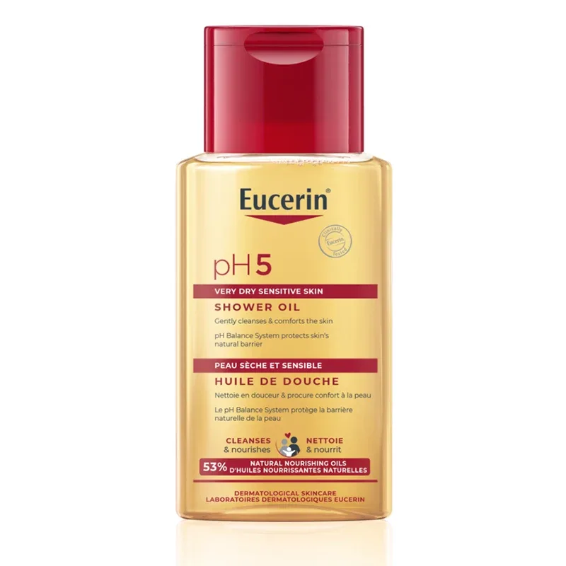 Eucerin pH5 Shower Oil Travel Size 100 ml - Duscholja