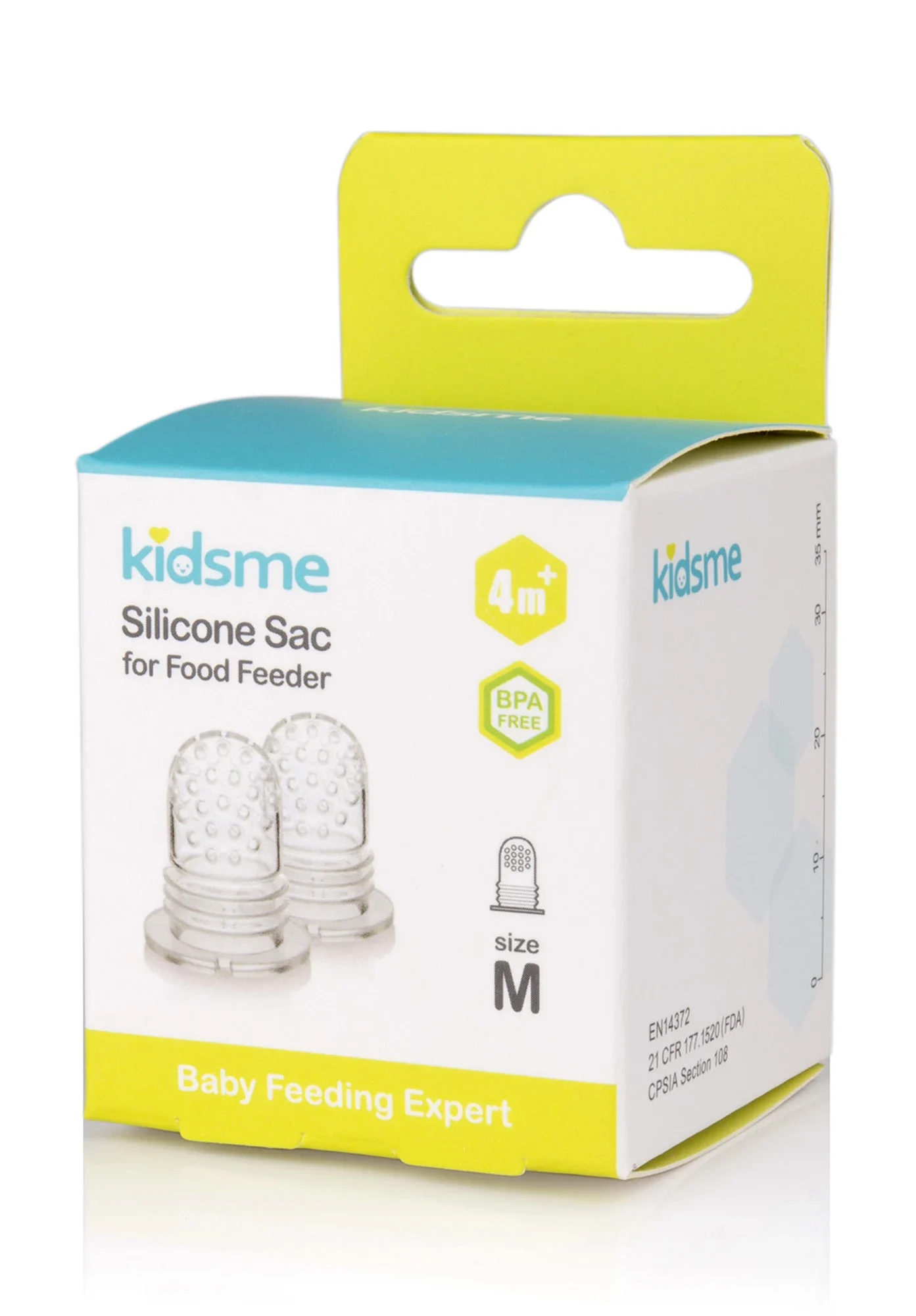 Kidsme Food Feeder 4m+ refill - Smaknappar