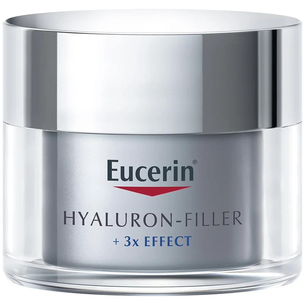 Eucerin Hyaluron-Filler + 3x Effect Firming Night Care 50 ml - Ansiktskräm - nattkräm