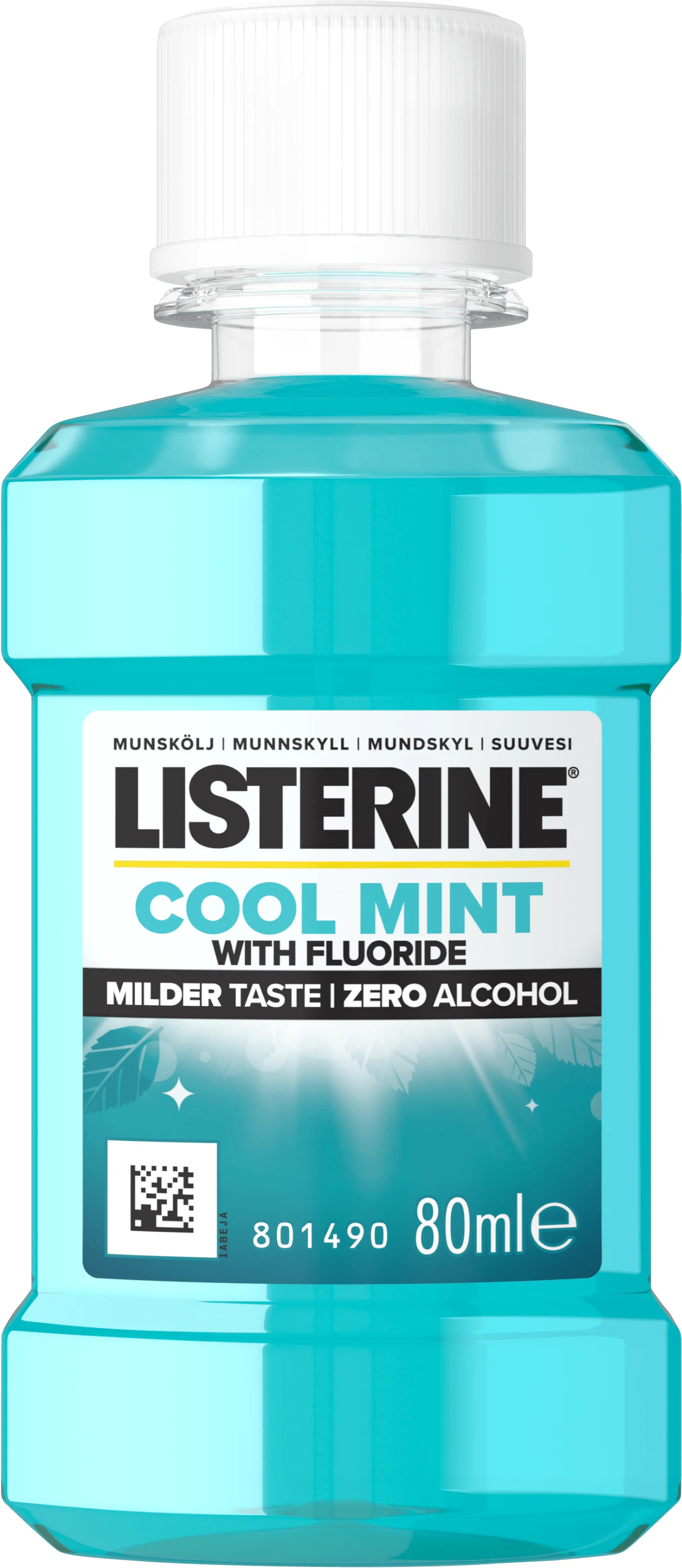 Listerine Cool Mint Milder Taste Munskölj 80 ml - Munskölj
