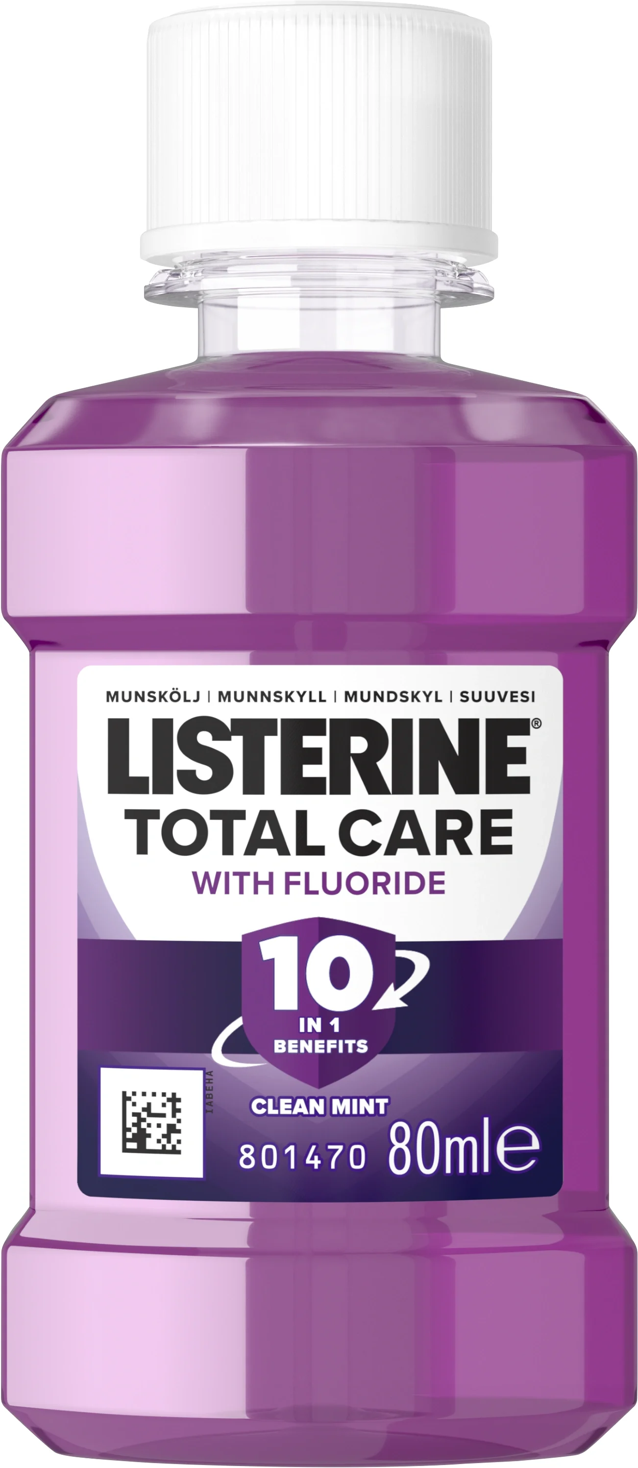 Listerine Total Care Munskölj 80 ml - Munskölj mot dålig andedräkt