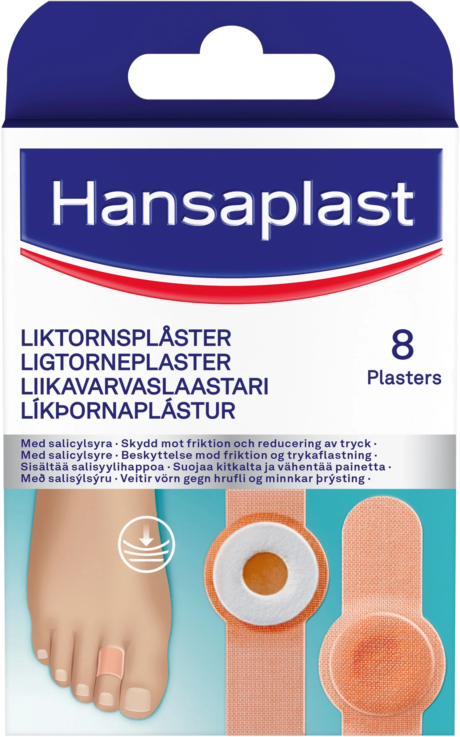 Hansaplast Liktornsplåster 8 st - Vårtplåster