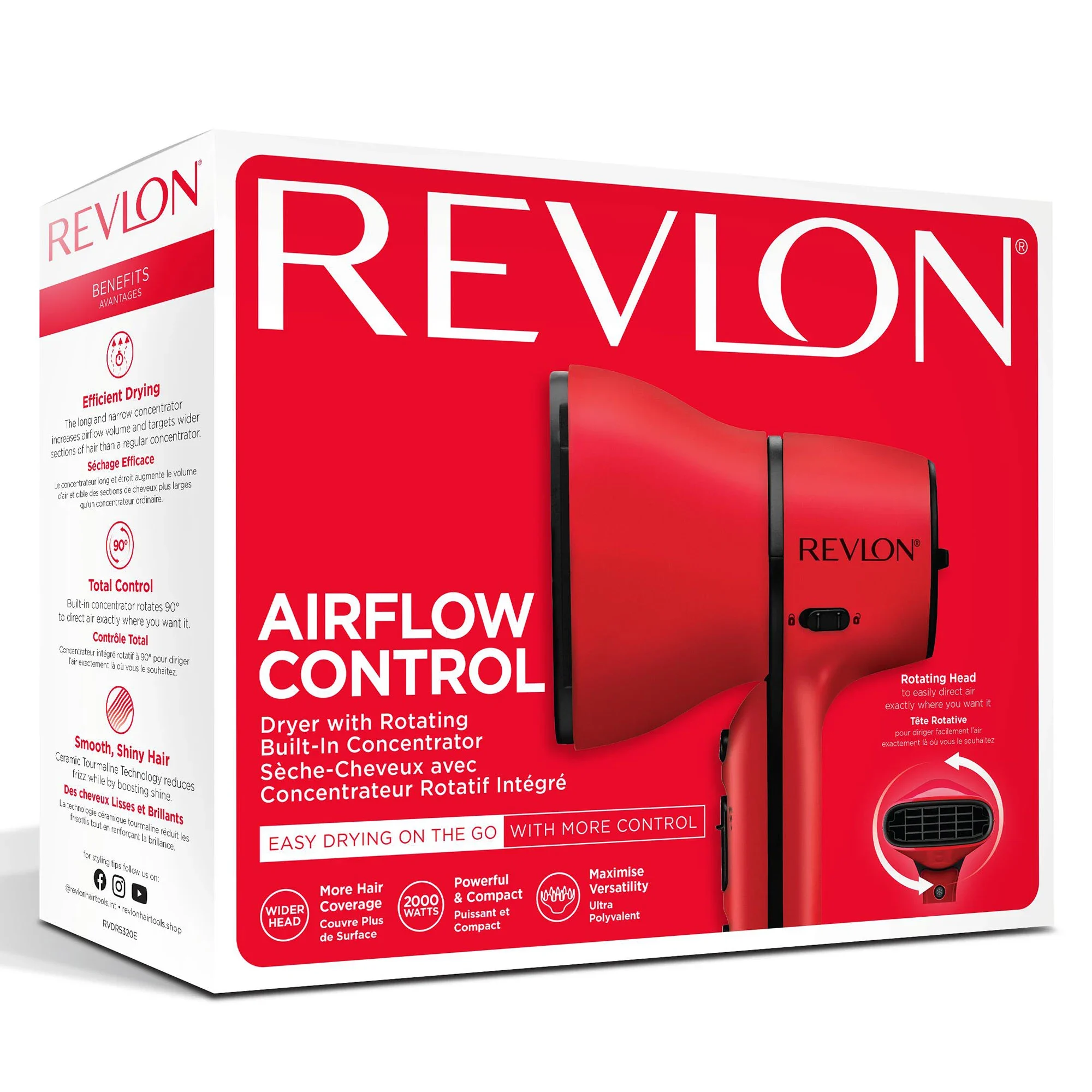 Revlon Style Twist Dryer Hårfön - Hårfön