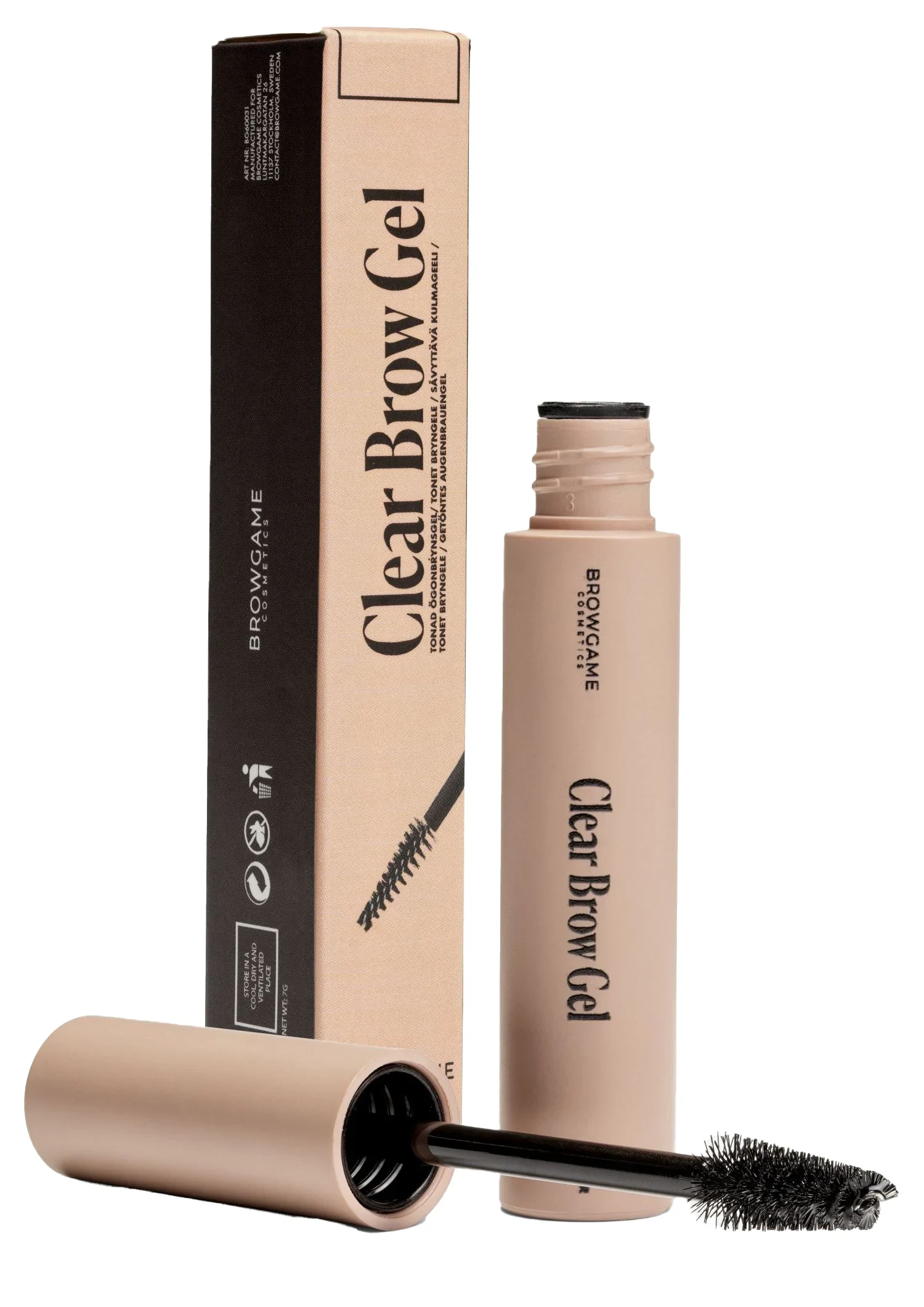 Browgame Clear Brow Gel 6 g - Ögonbrynsgel