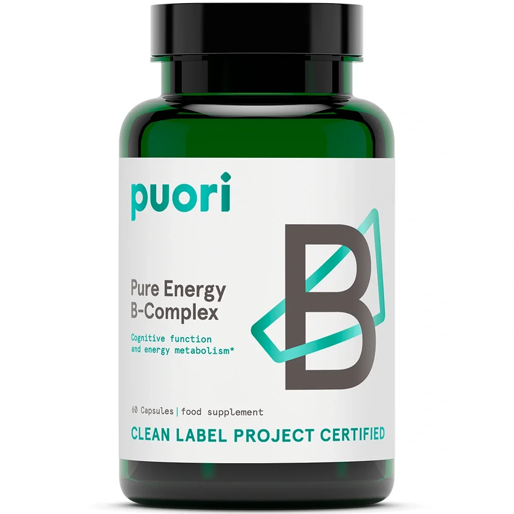 Puori Pure Energy B-Complex 60 kapslar - B-vitamin