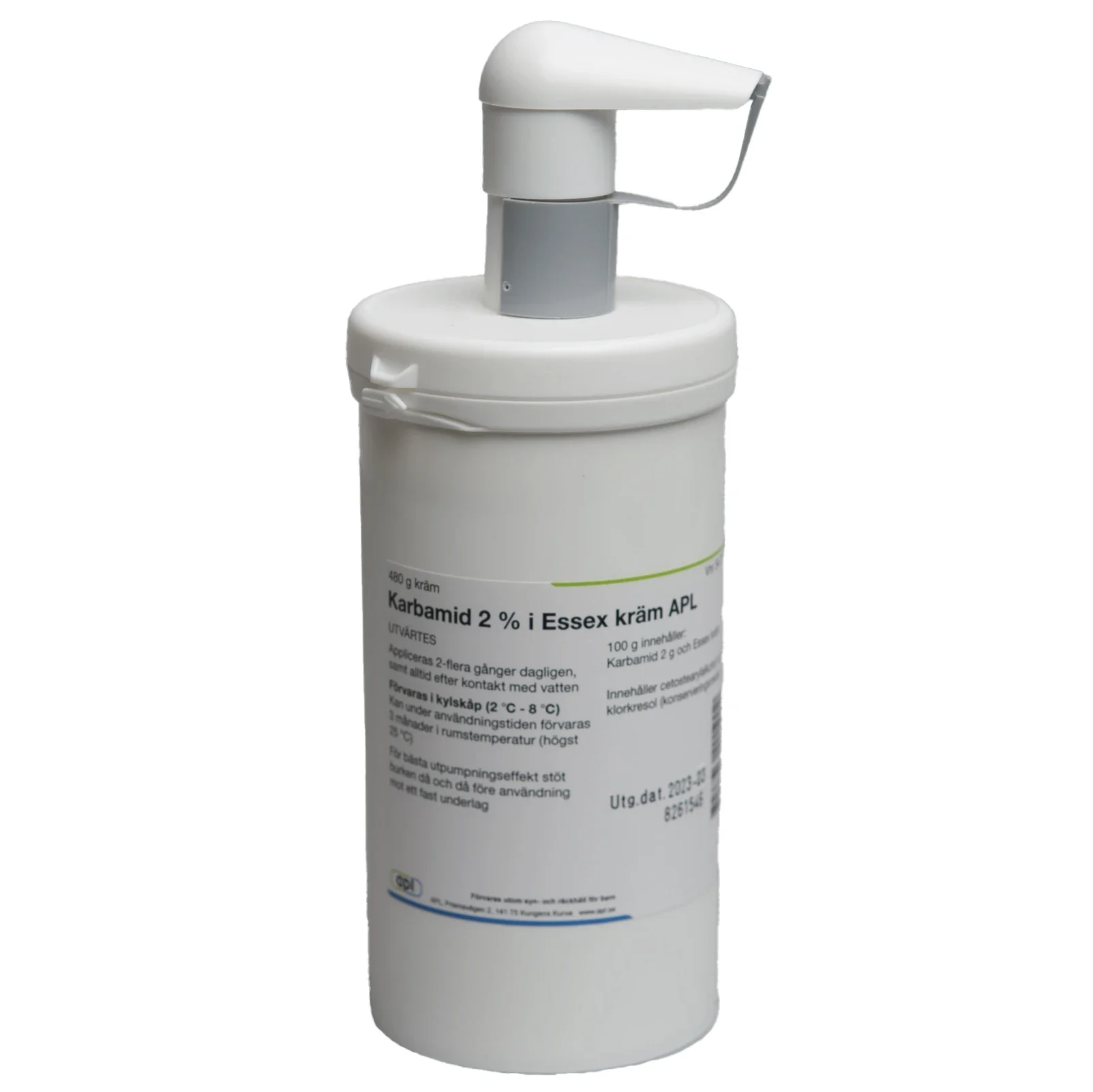 Karbamid 2% i Essex Kräm APL 480 g - Torr hud