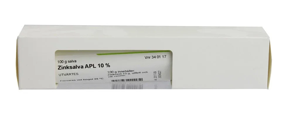 Zinksalva 10% APL 100 g - Hudbesvär
