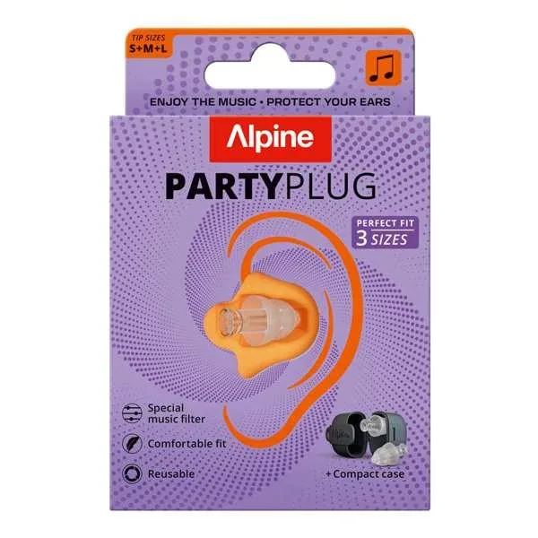 Alpine PartyPlug Transparent - Öronproppar