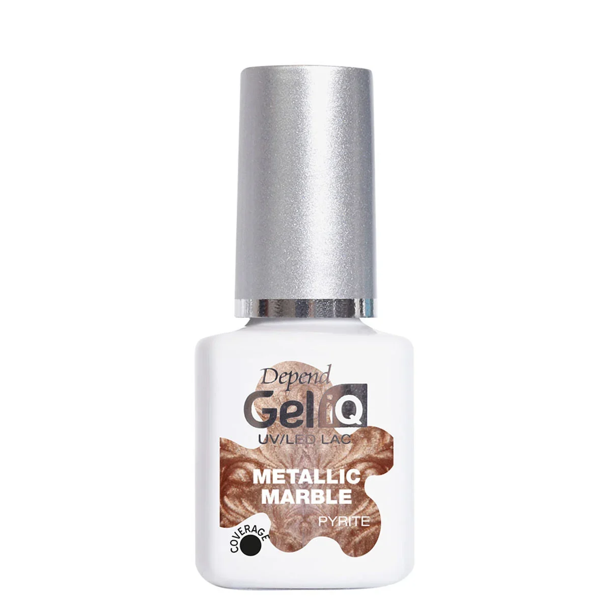 Depend Gel iQ Metallic Marble 5 ml Pyrite - Gellack
