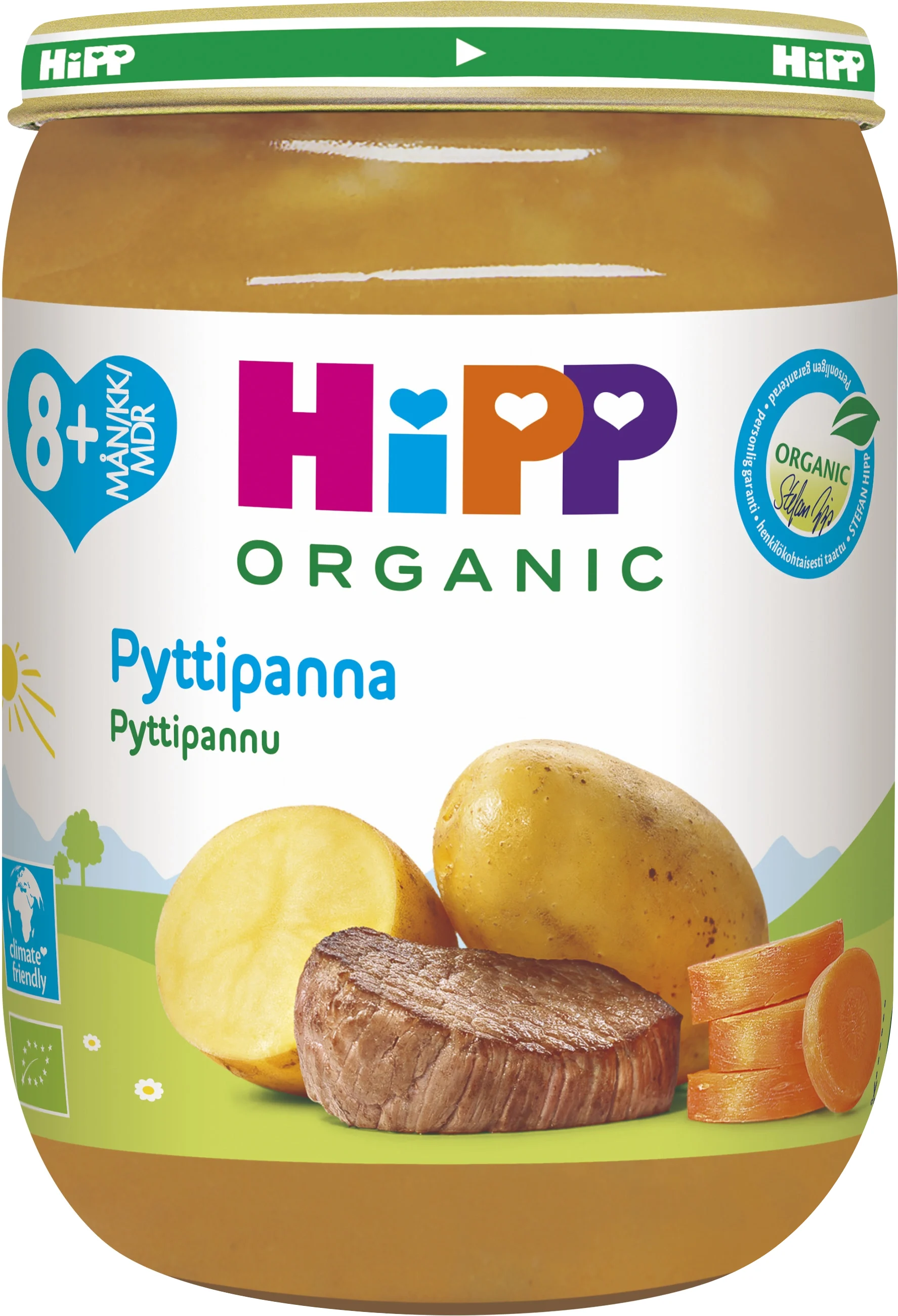 HiPP Pyttipanna 8 mån 190 g - Barnmat